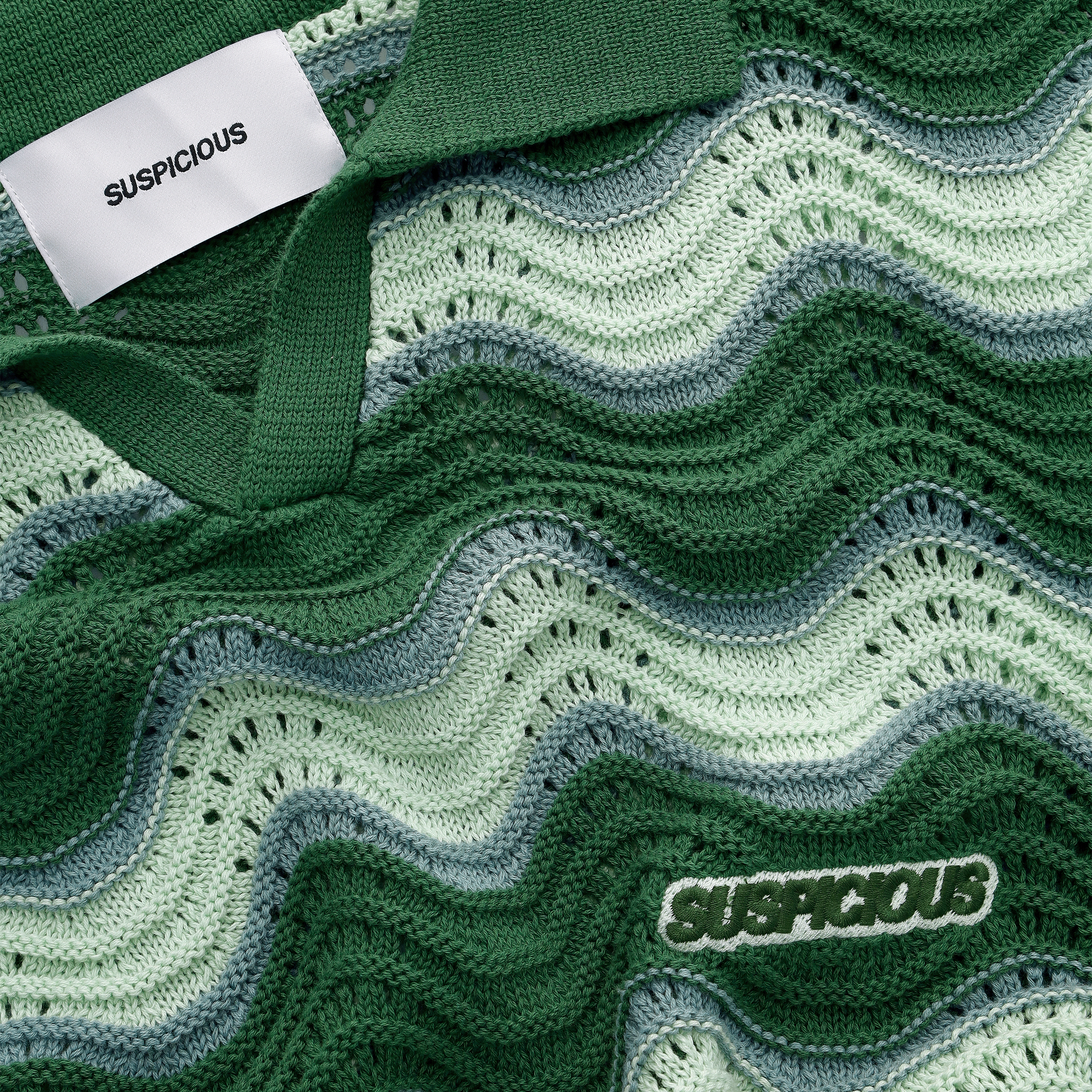 Suspicious Antwerp Spring / Wavy Polo - Green
