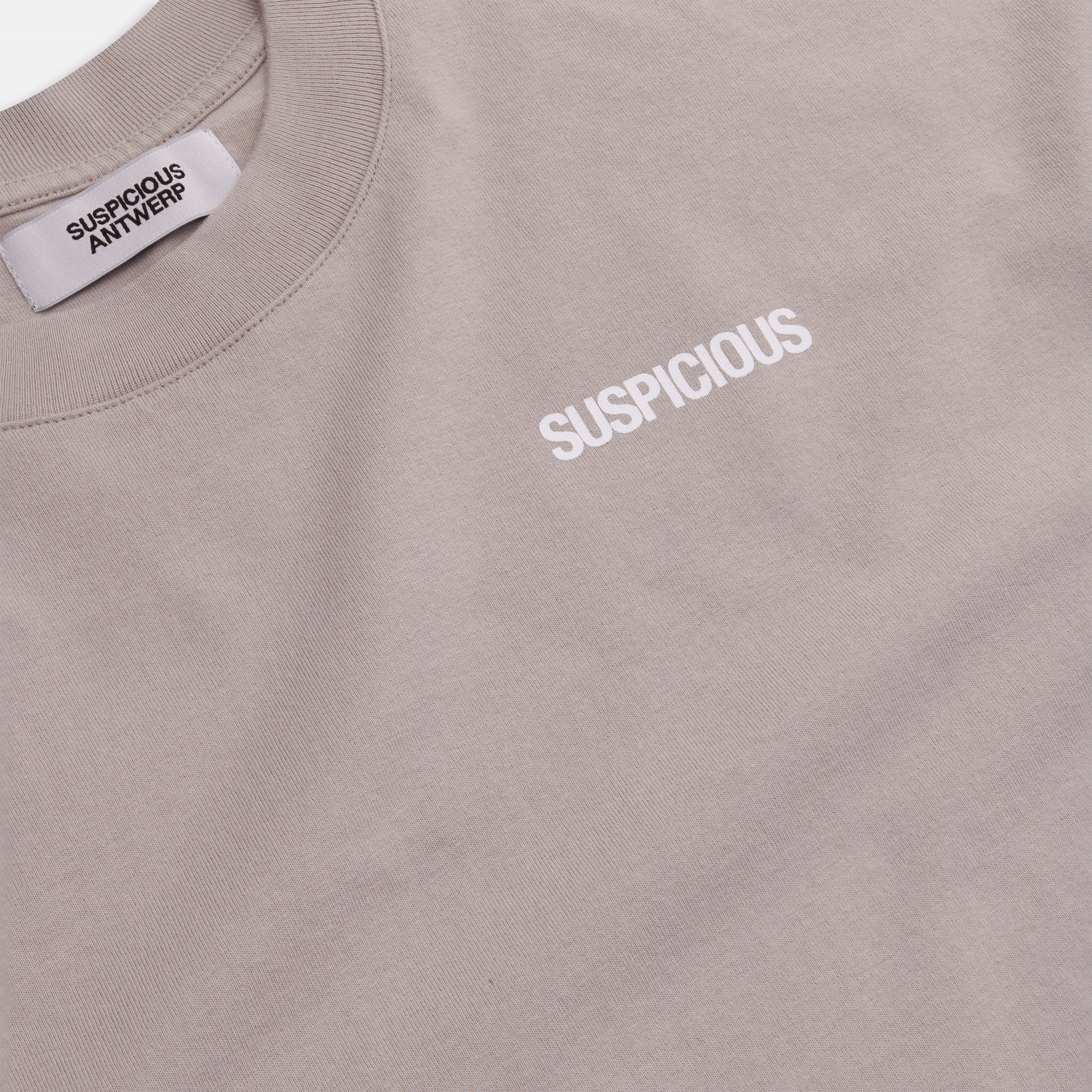 Suspicious Antwerp The Suspicious Tee - Nomad Grey