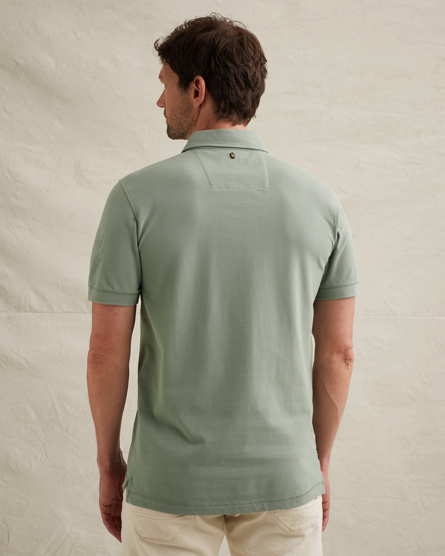 PME Legend Polo shirt in piqué with badgesx