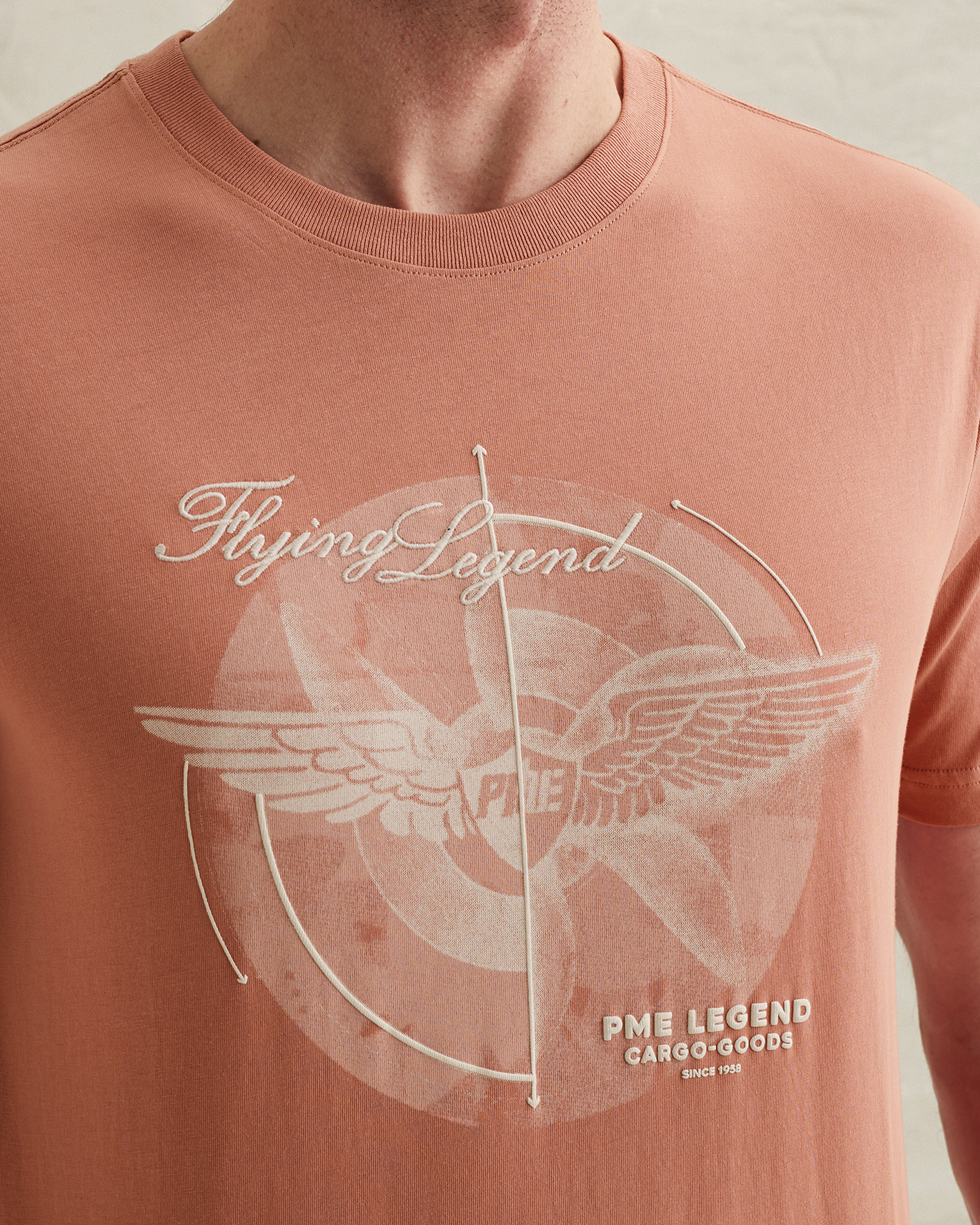 PME Legend T-shirt in jersey with large artwork on the chestx