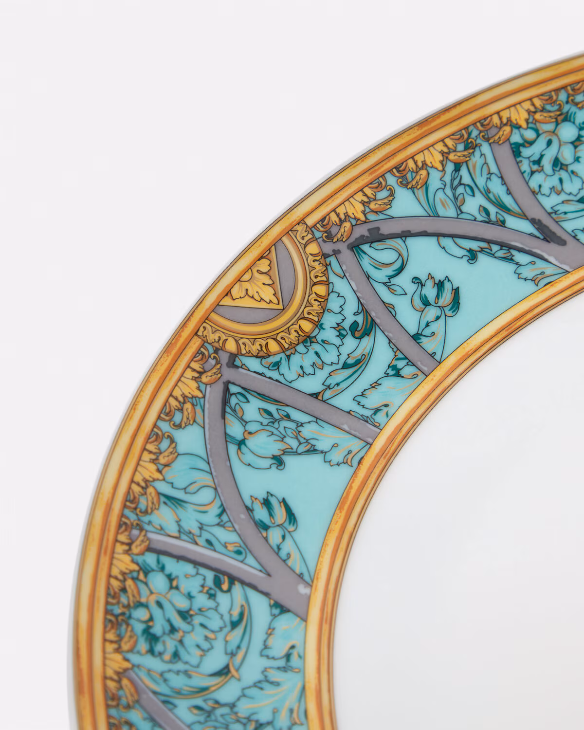 Versace Scala del Palazzo Verde Dinner Plate 28 cm