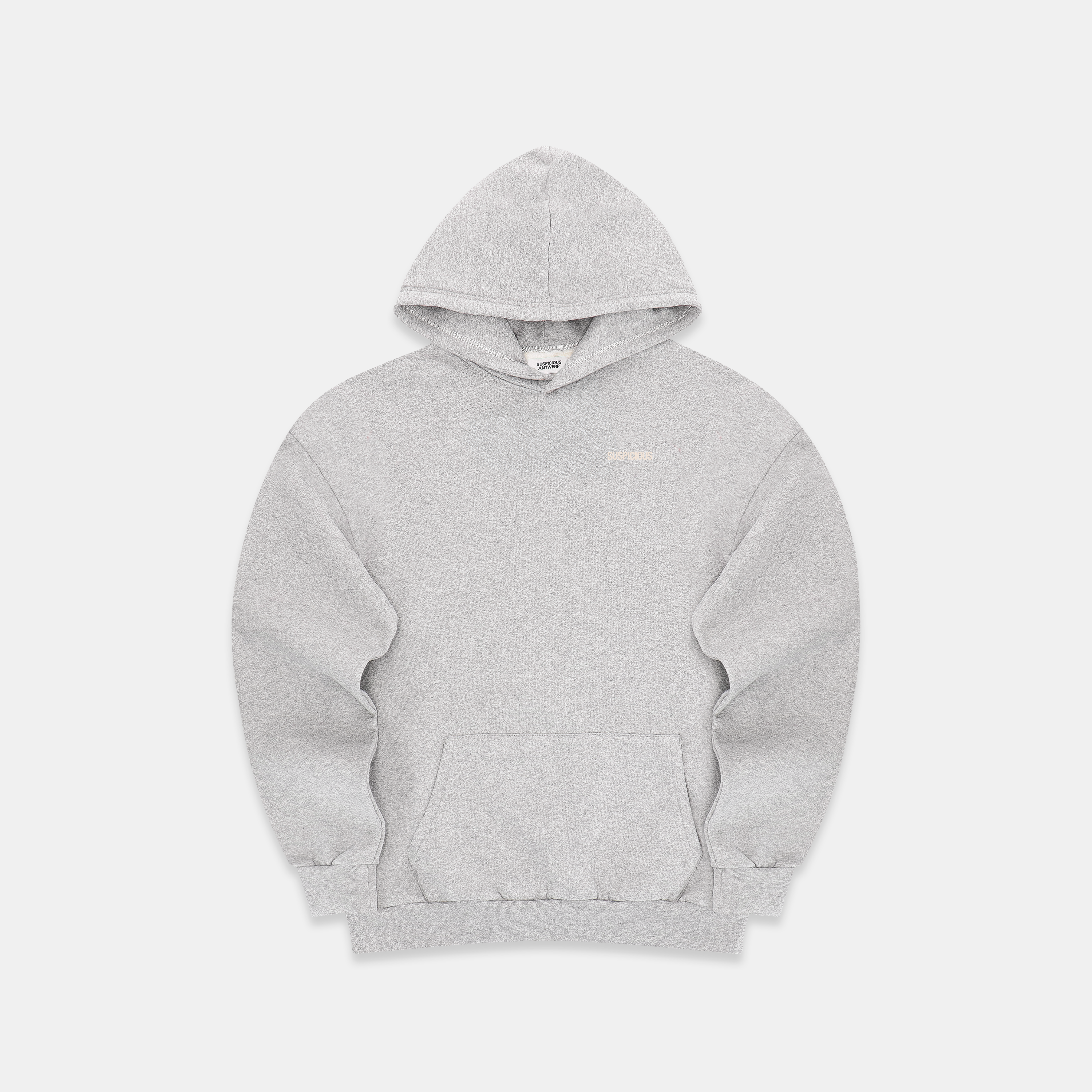 Suspicious Antwerp The Suspicious Hoodie - Neutral Heather