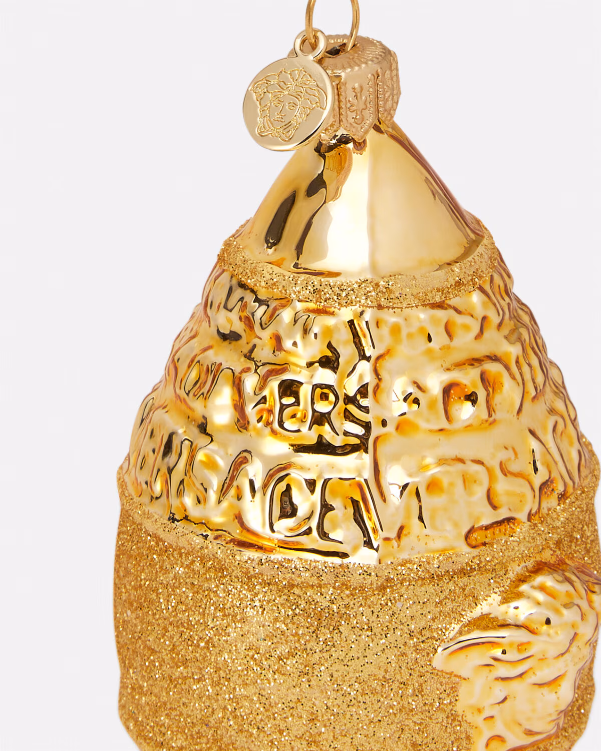 Versace Oval Holiday Ornament