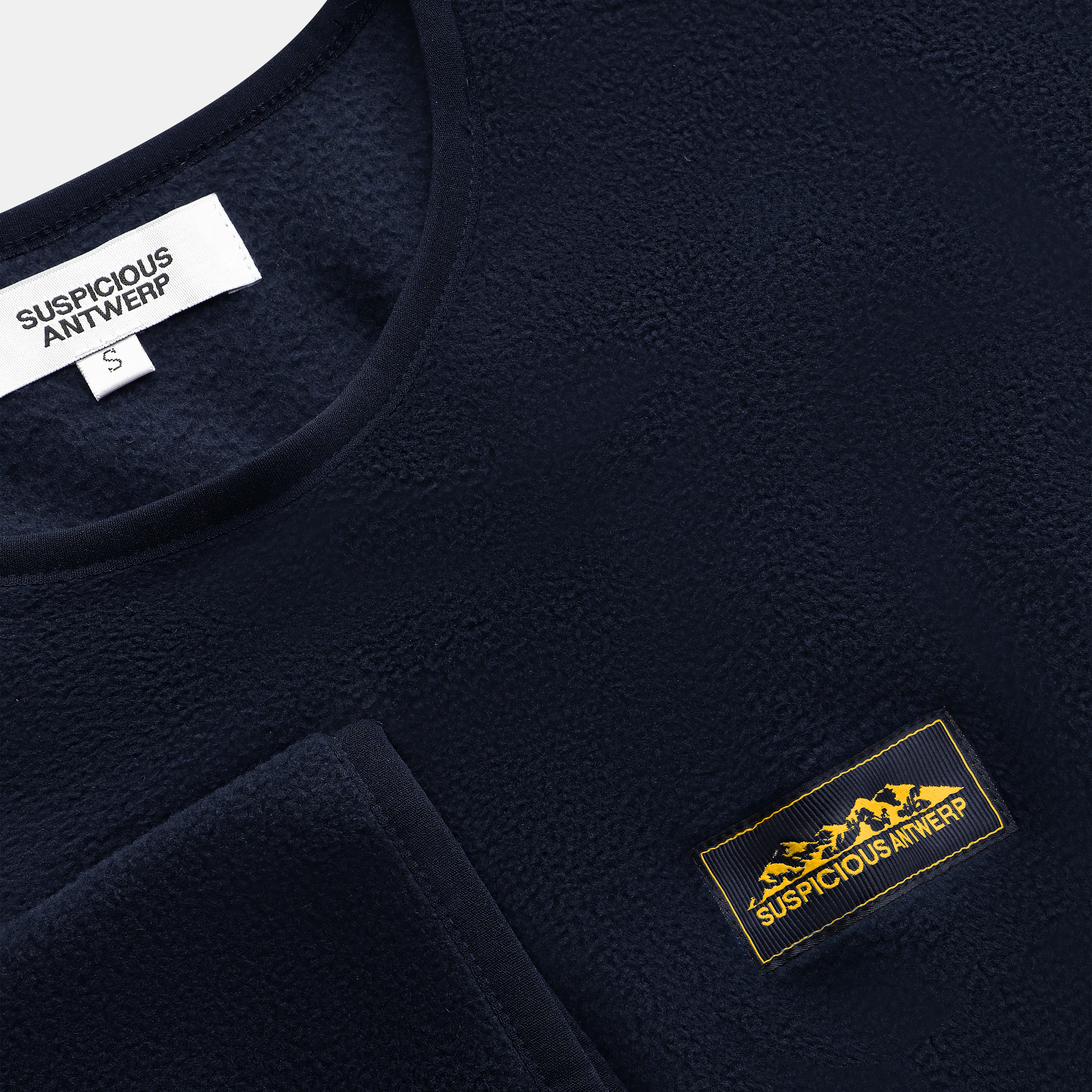 Suspicious Antwerp The Label Polar Crewneck - Navy
