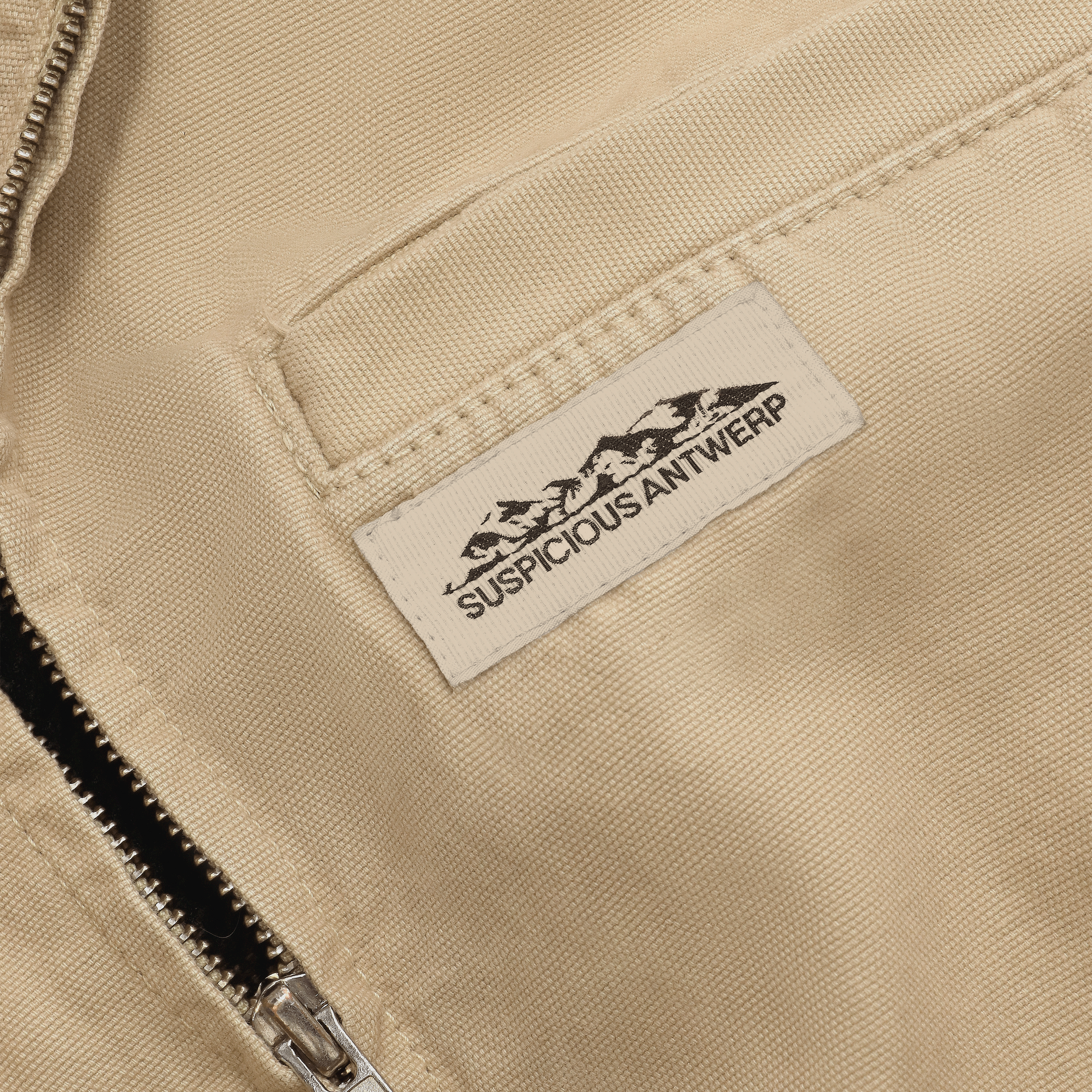 Suspicious Antwerp The Landscape Workwear Jacket - Dune
