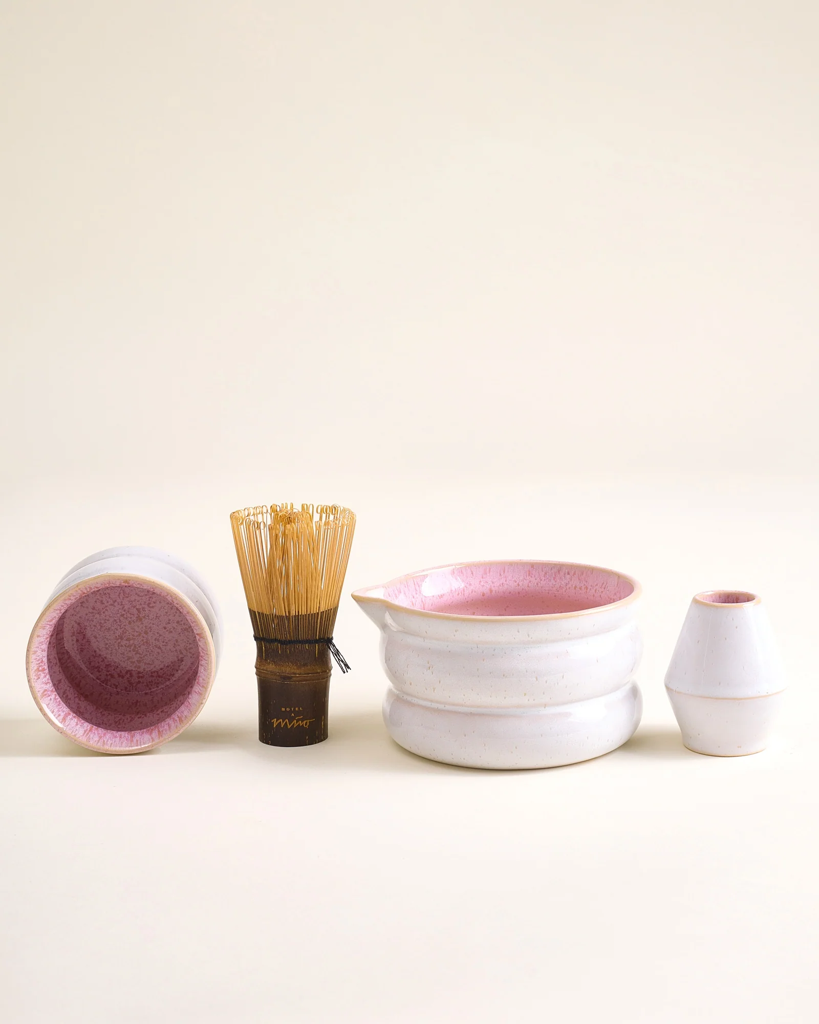 Areia - Matcha Set Bubble 4 pieces rosé