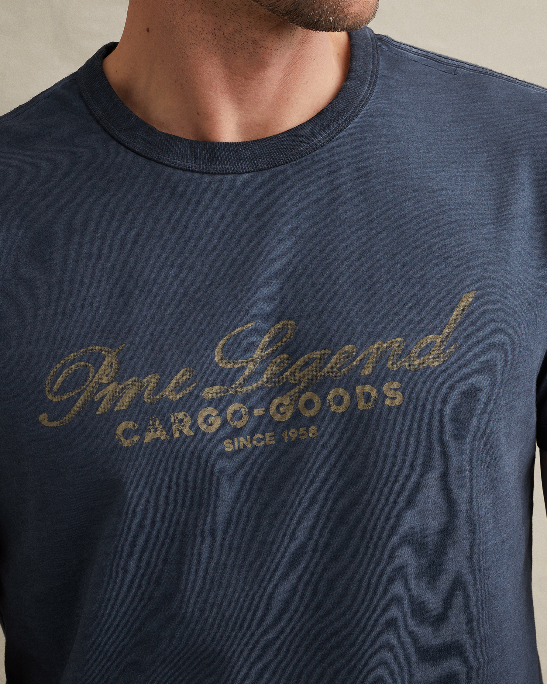 PME Legend T-shirt in jersey with rugged artwork on the chestx