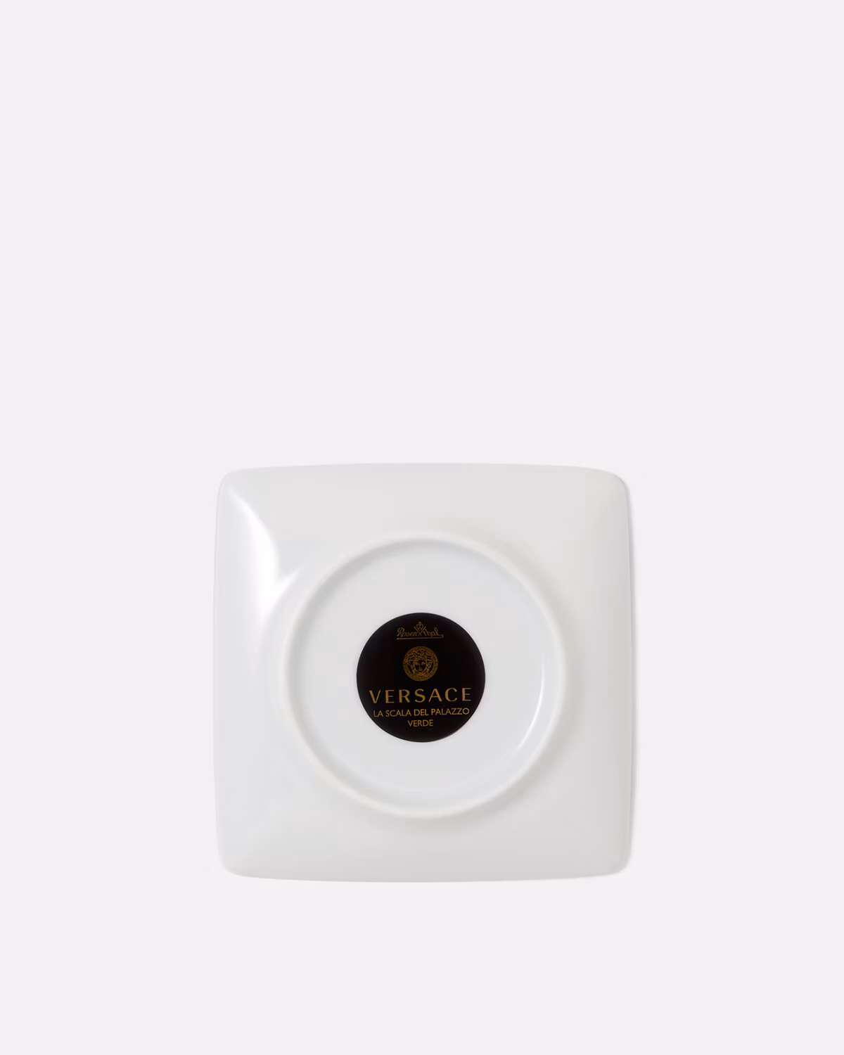 Versace Scala del Palazzo Verde Square Plate 4.7