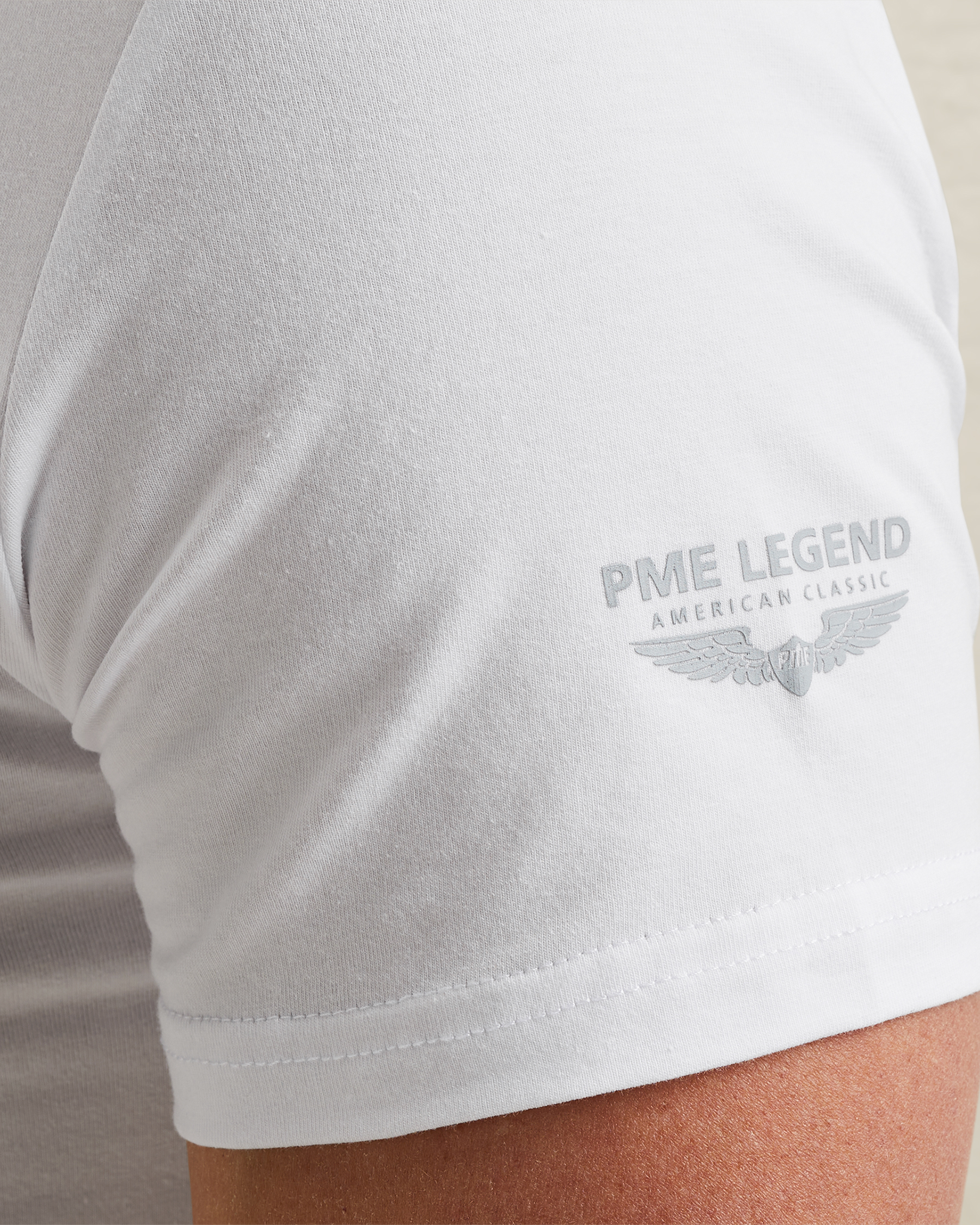PME Legend 2-pack basic T-shirts with V-neckx
