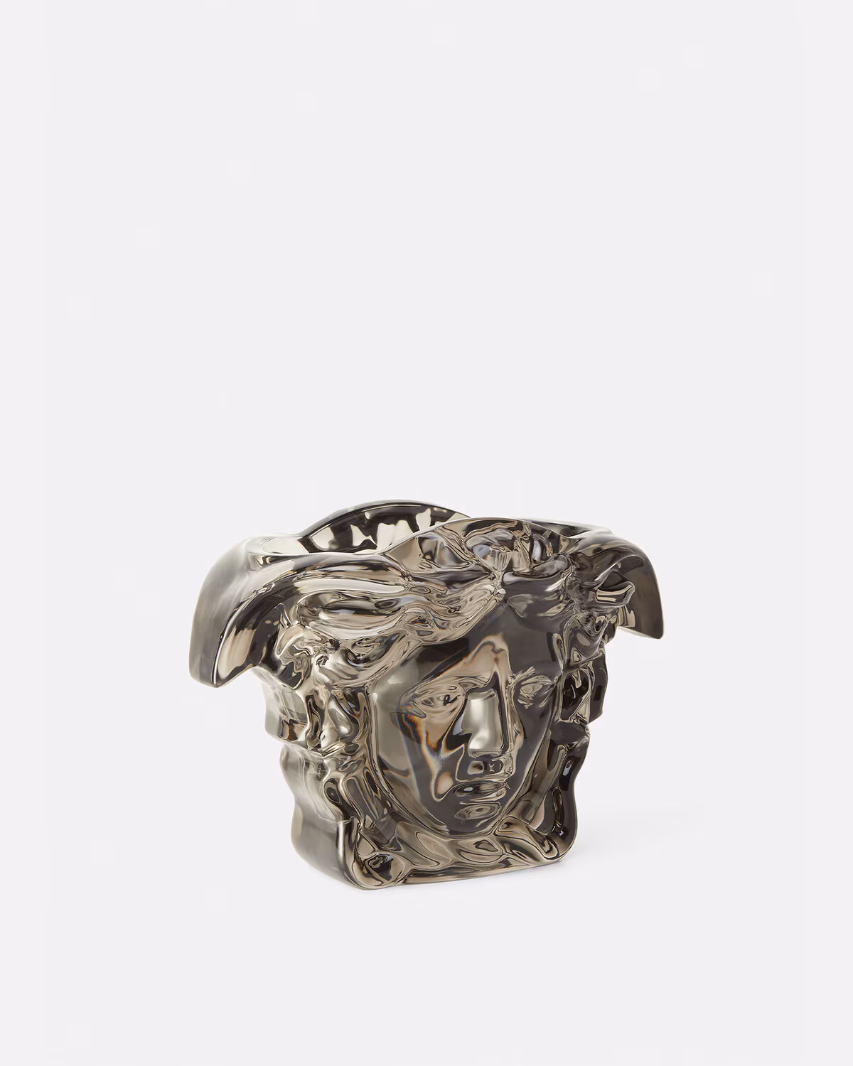 Versace Medusa Grande Crystal Vase 7.5