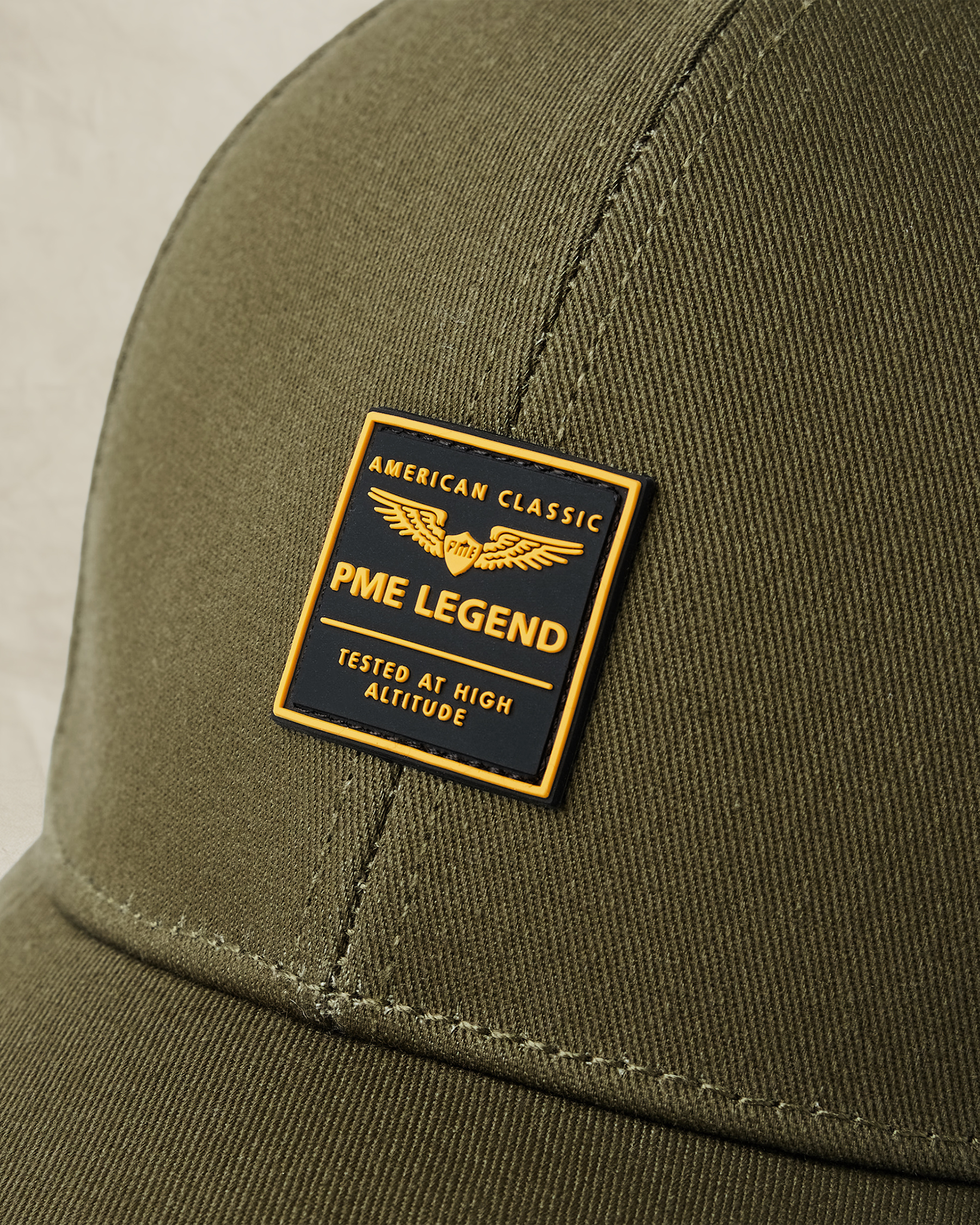 PME Legend Twill cap with stitching detailsx