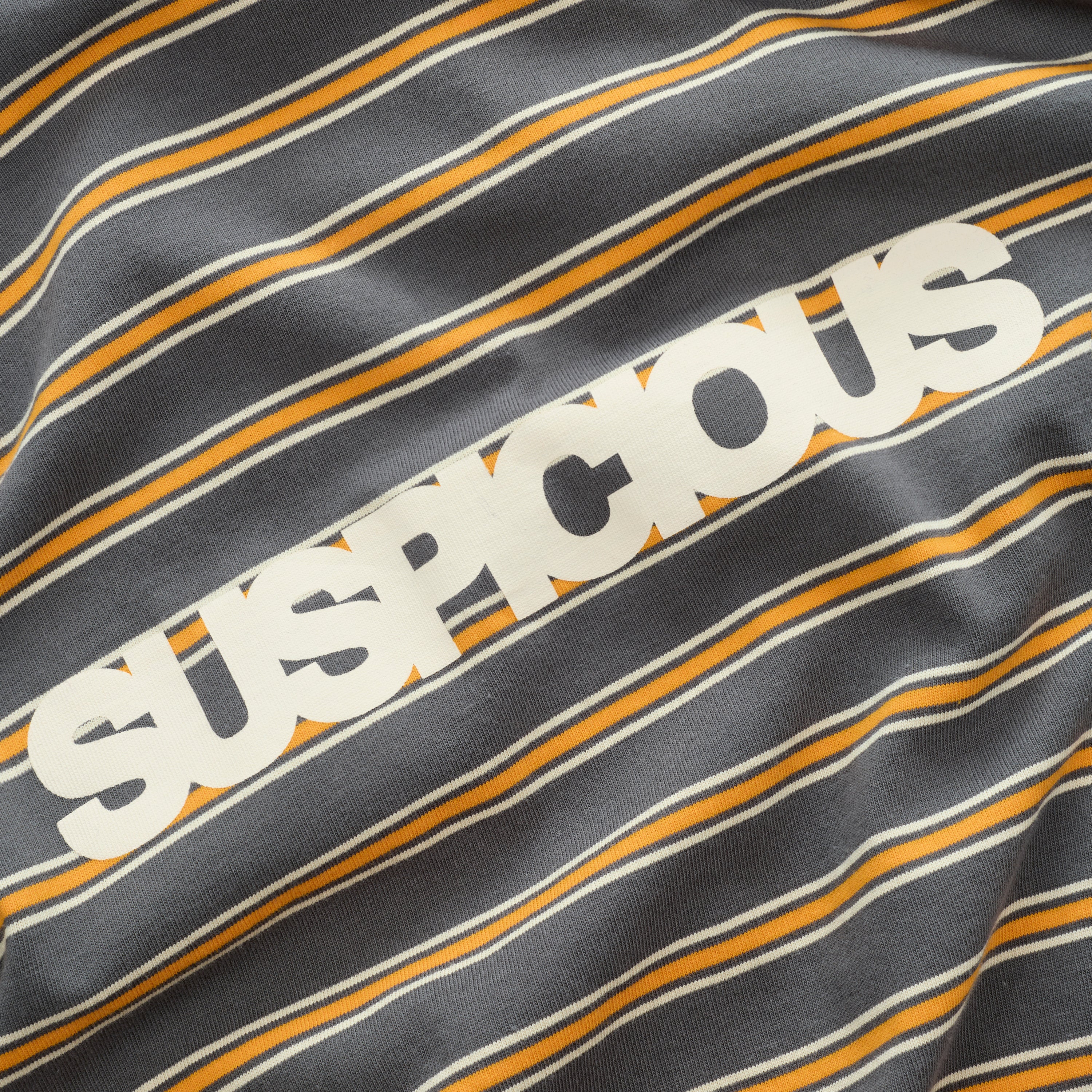 Suspicious Antwerp Softground / Striped Longsleeve - Dark Armory & Orange