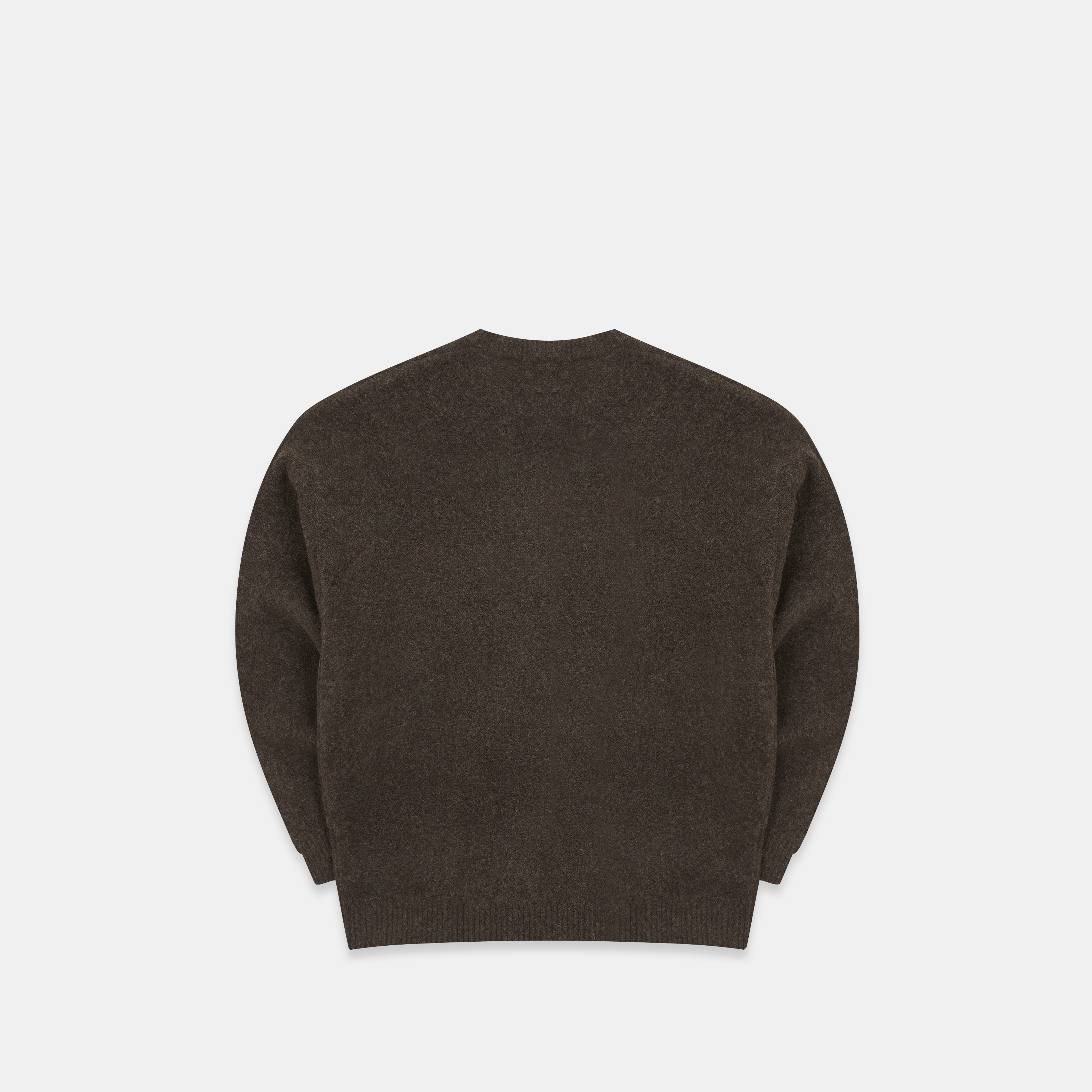Suspicious Antwerp Winter1 / Core Knitted Sweat - Espresso