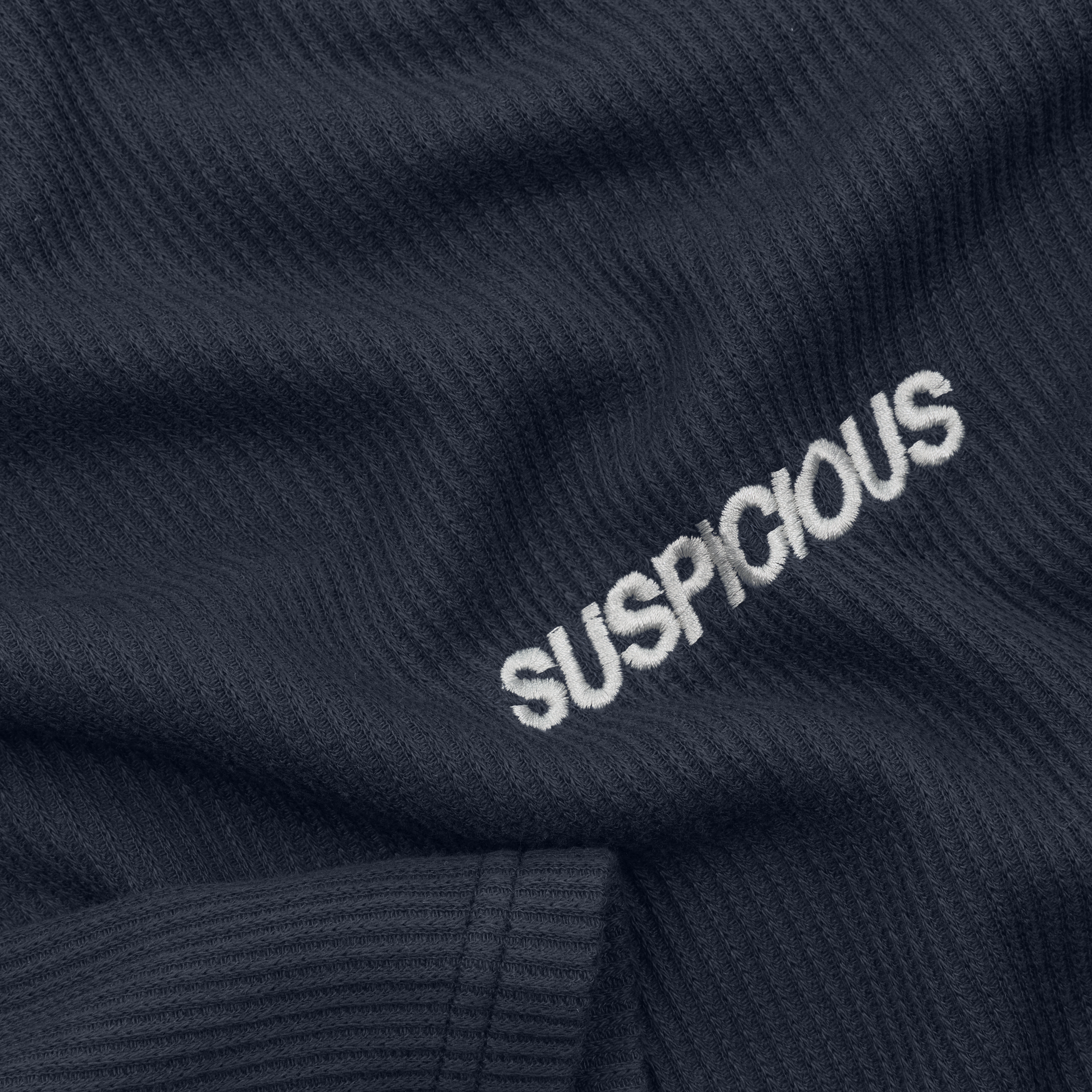 Suspicious Antwerp Basics / Essentials Waffle Longsleeve - Nightfall