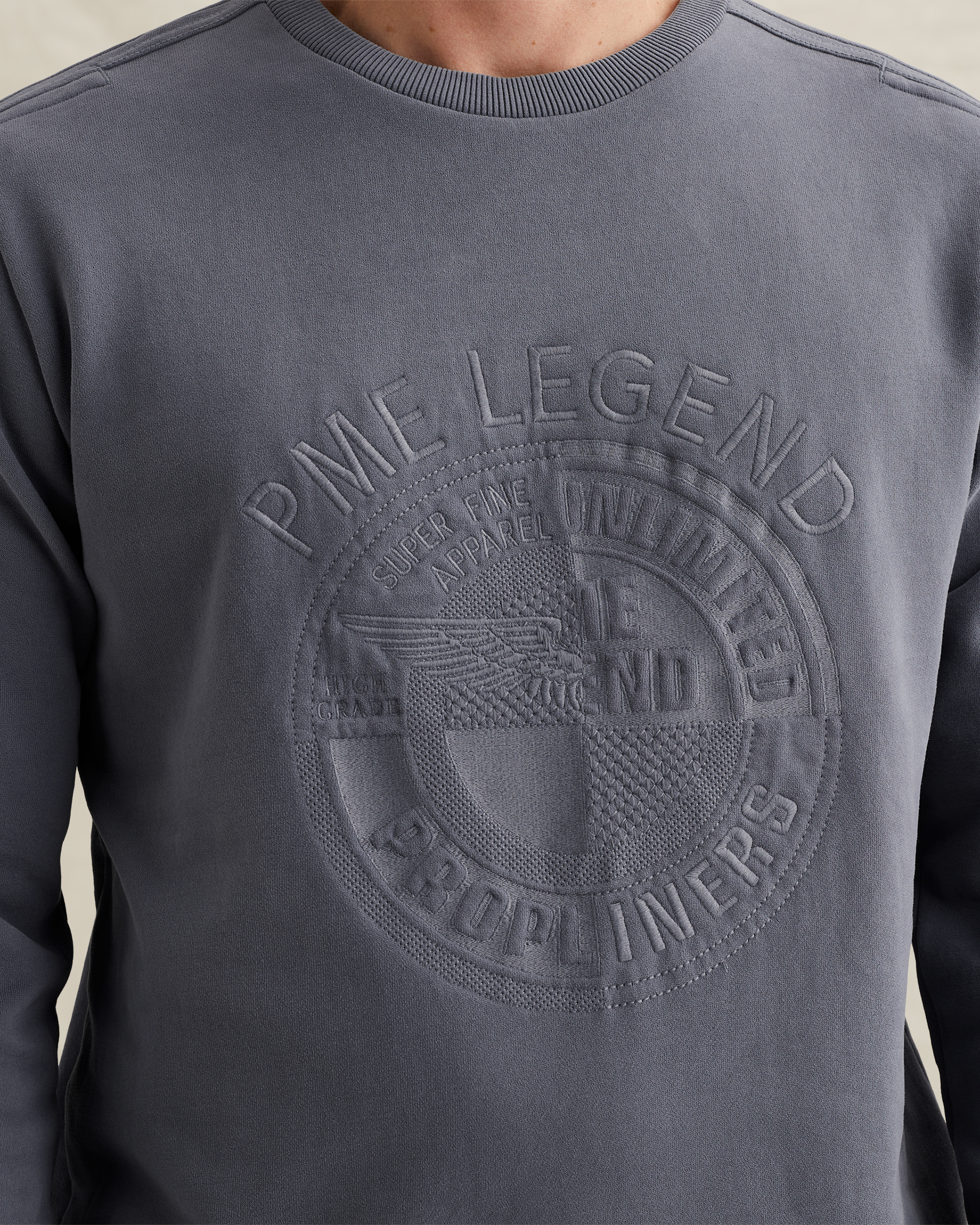 PME Legend Sweatshirt with embroidered artworkx