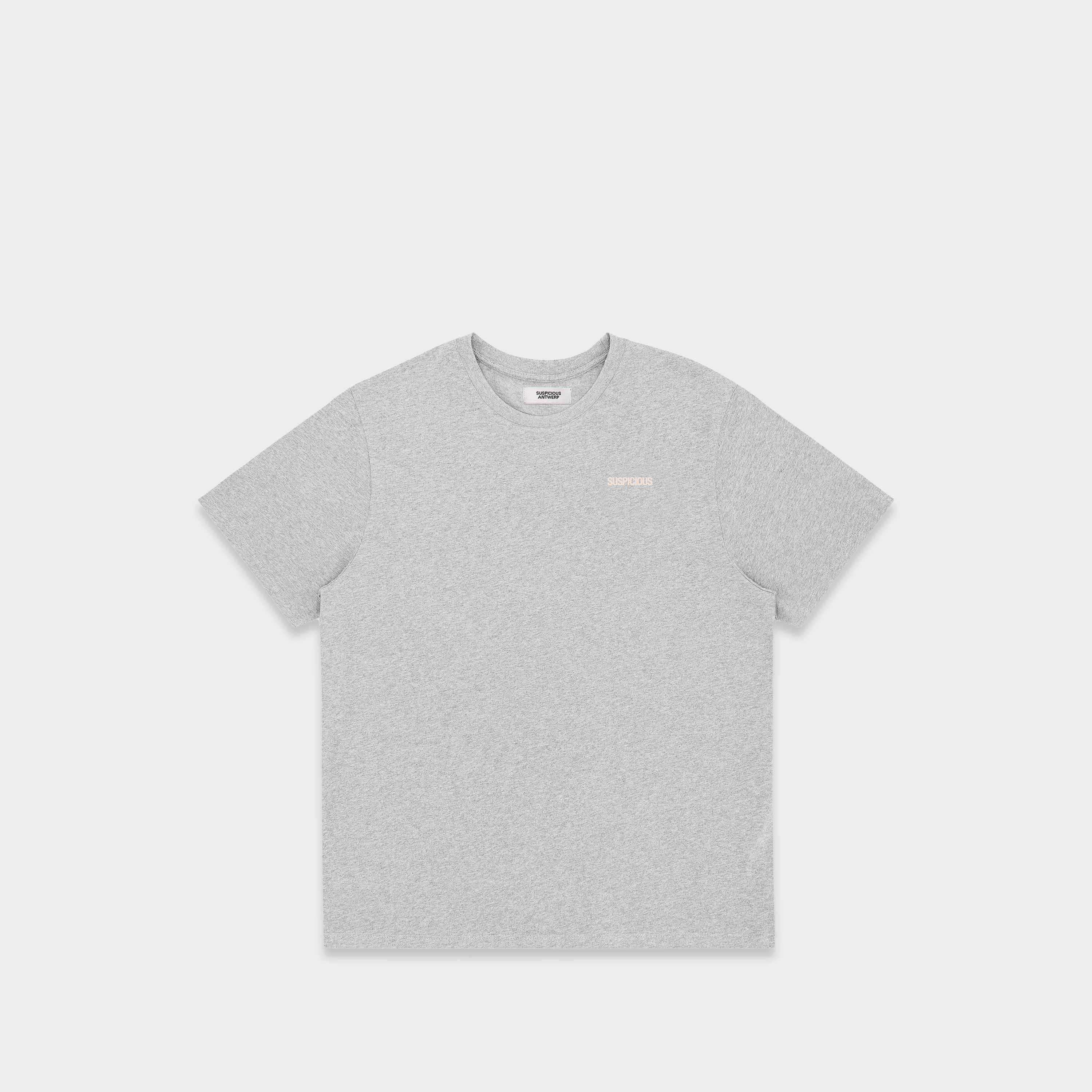 Suspicious Antwerp The Suspicious Tee - Neutral Heather