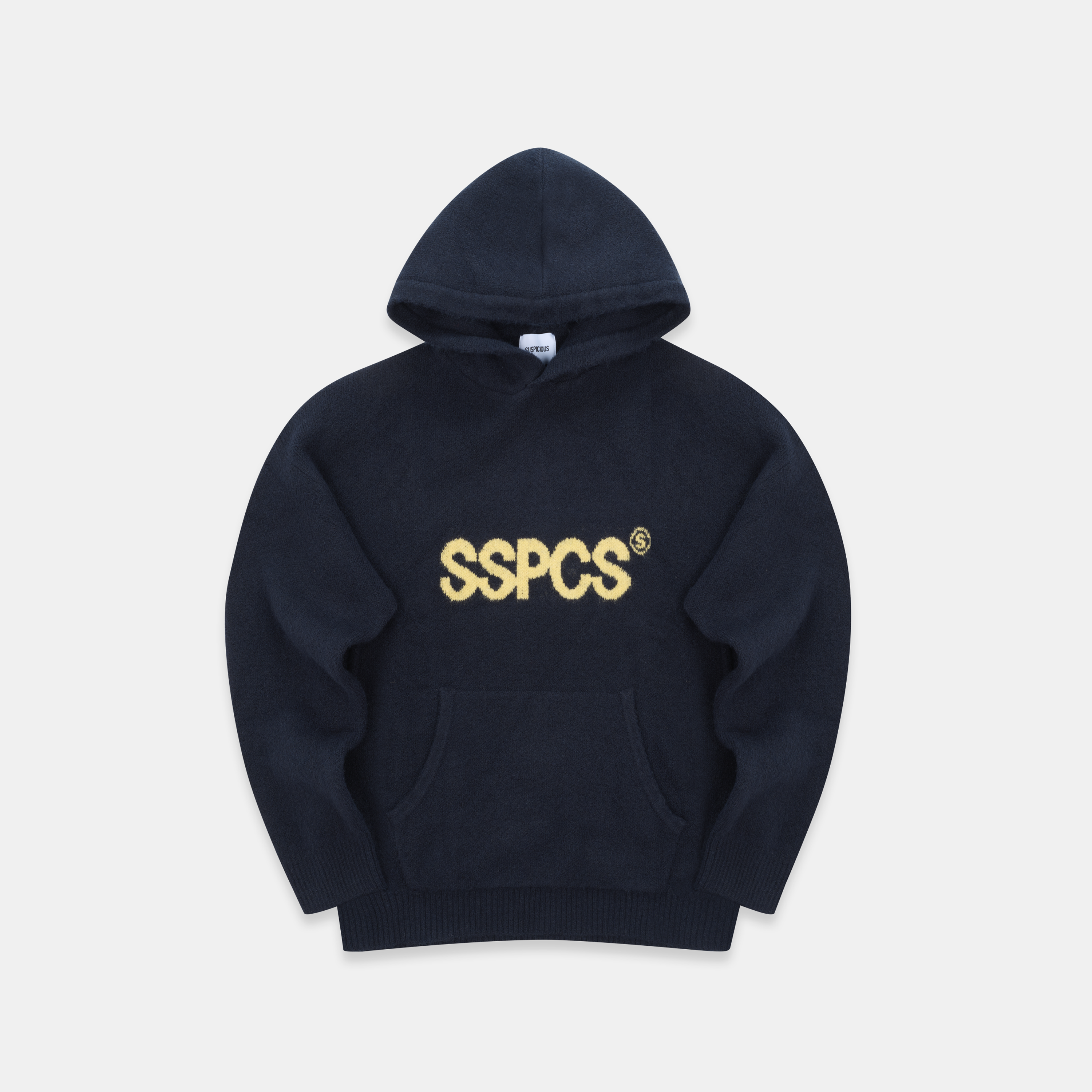 Suspicious Antwerp Winter2 / SSPCS Knitted Hoodie - Navy