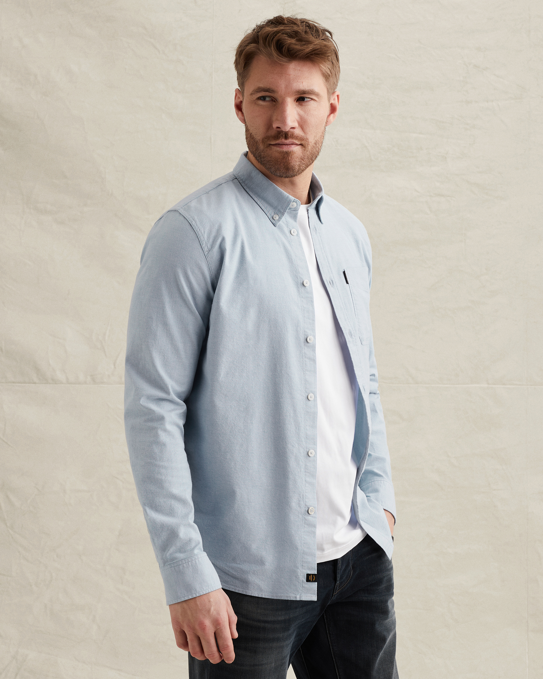 PME Legend Explorer Oxford shirt with button-down collarx