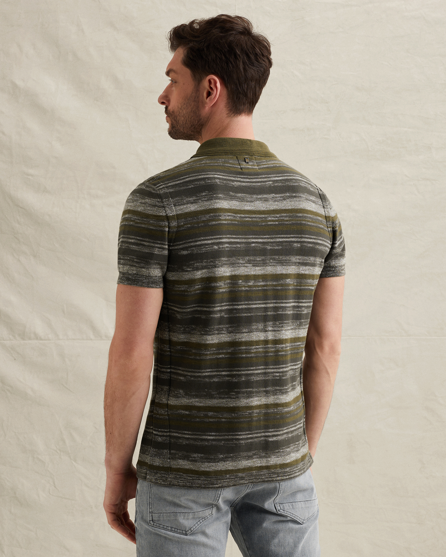 PME Legend Polo shirt with color gradient and badgex