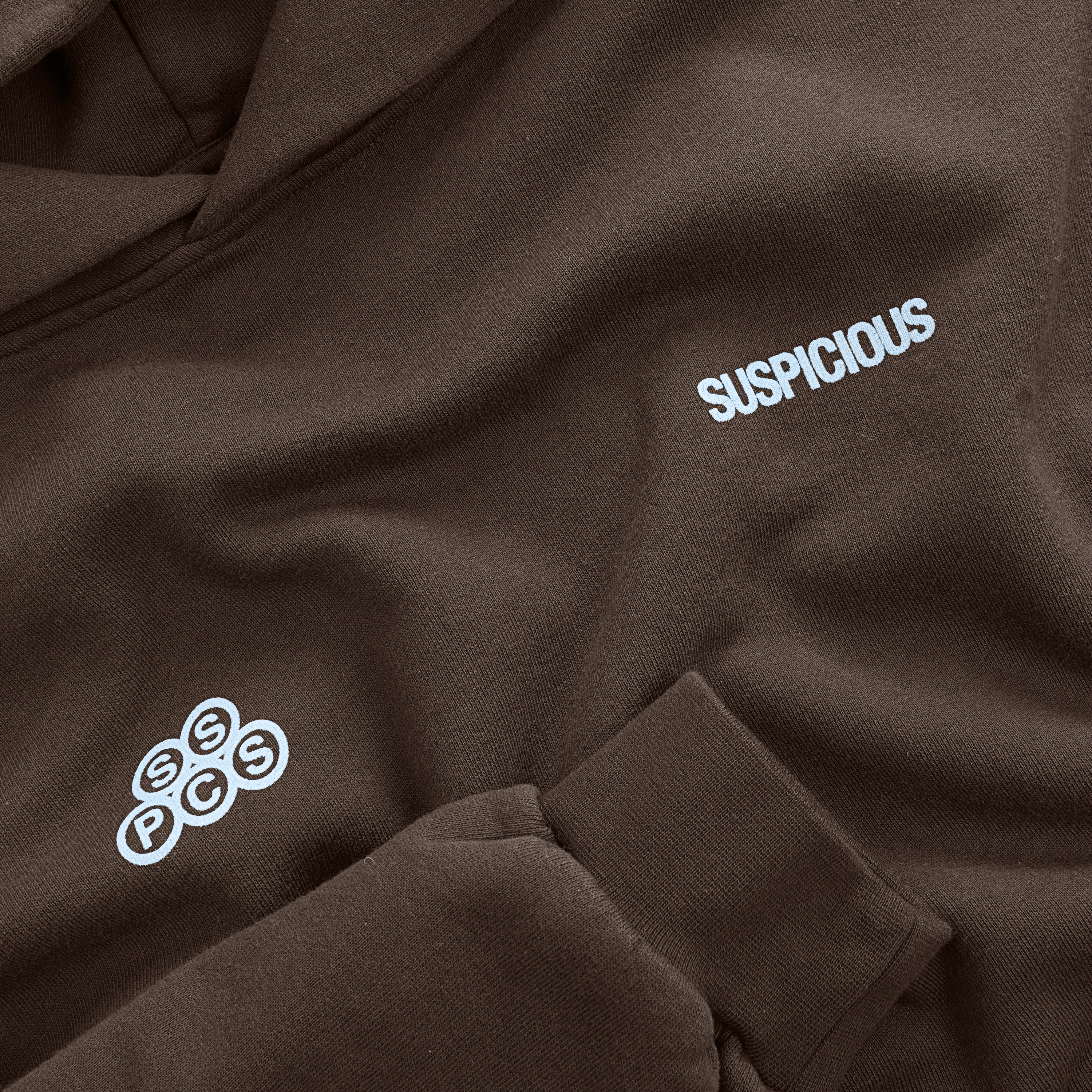 Suspicious Antwerp Winter1 / Landscape Hoodie - Espresso
