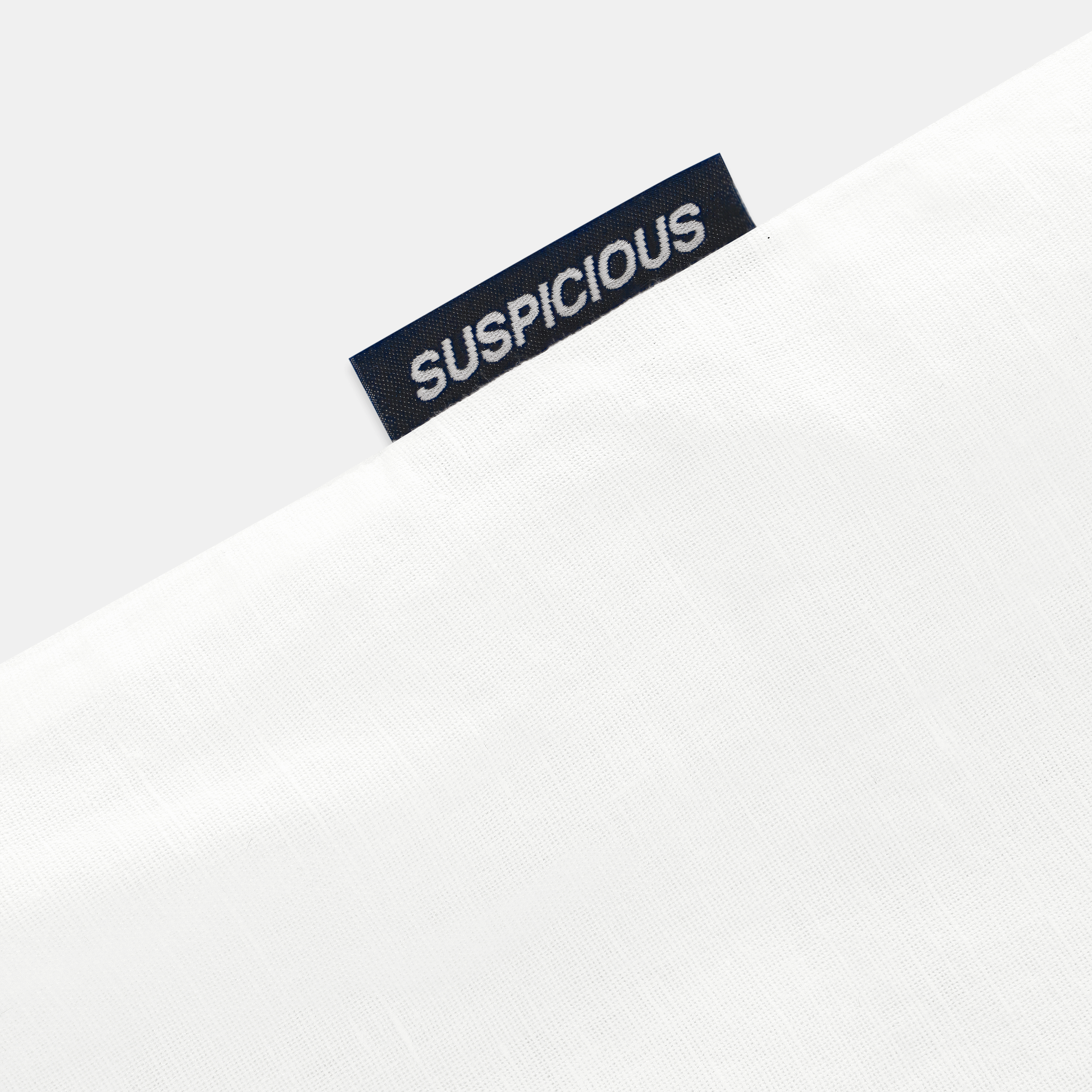 Suspicious Antwerp C&L / Essentials Linen Longsleeve Shirt - White