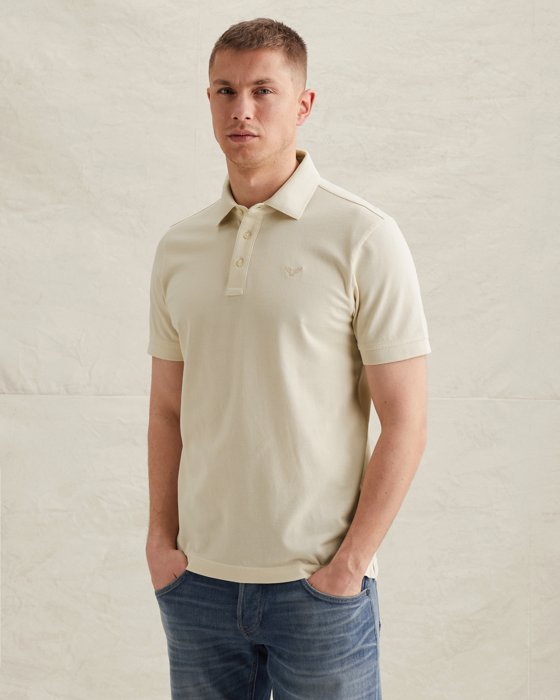 PME Legend Polo shirt with ribbed collarx