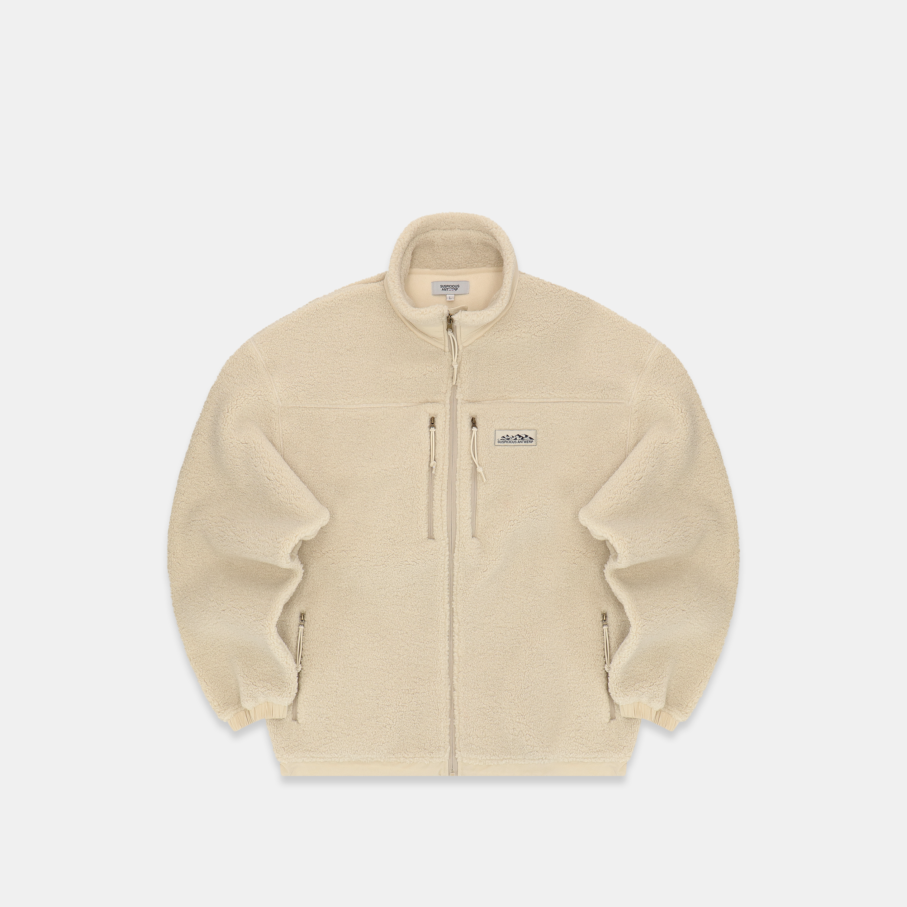 Suspicious Antwerp The Landscape Sherpa Jacket - Dune