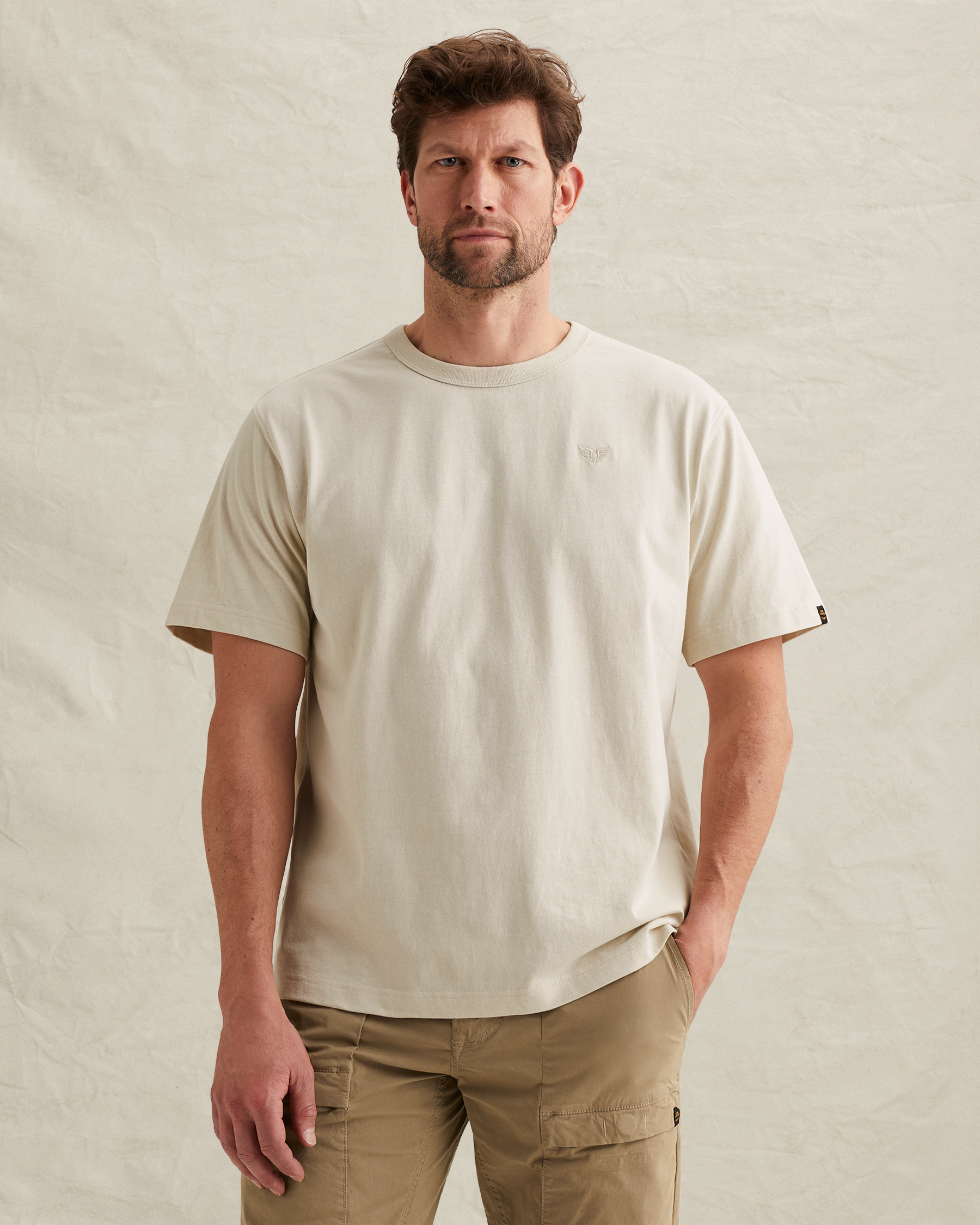 PME Legend Relaxed fit T-shirt with embroidered logox