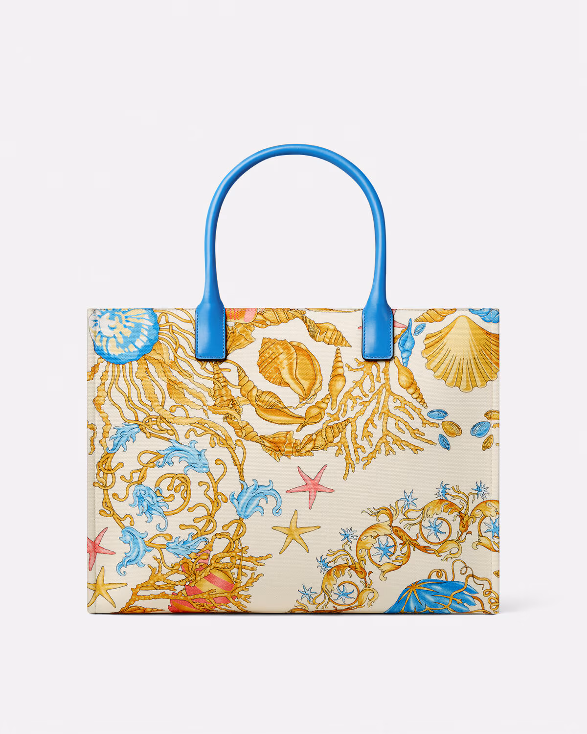 Versace Underwater Barocco La Medusa Large Tote Bag