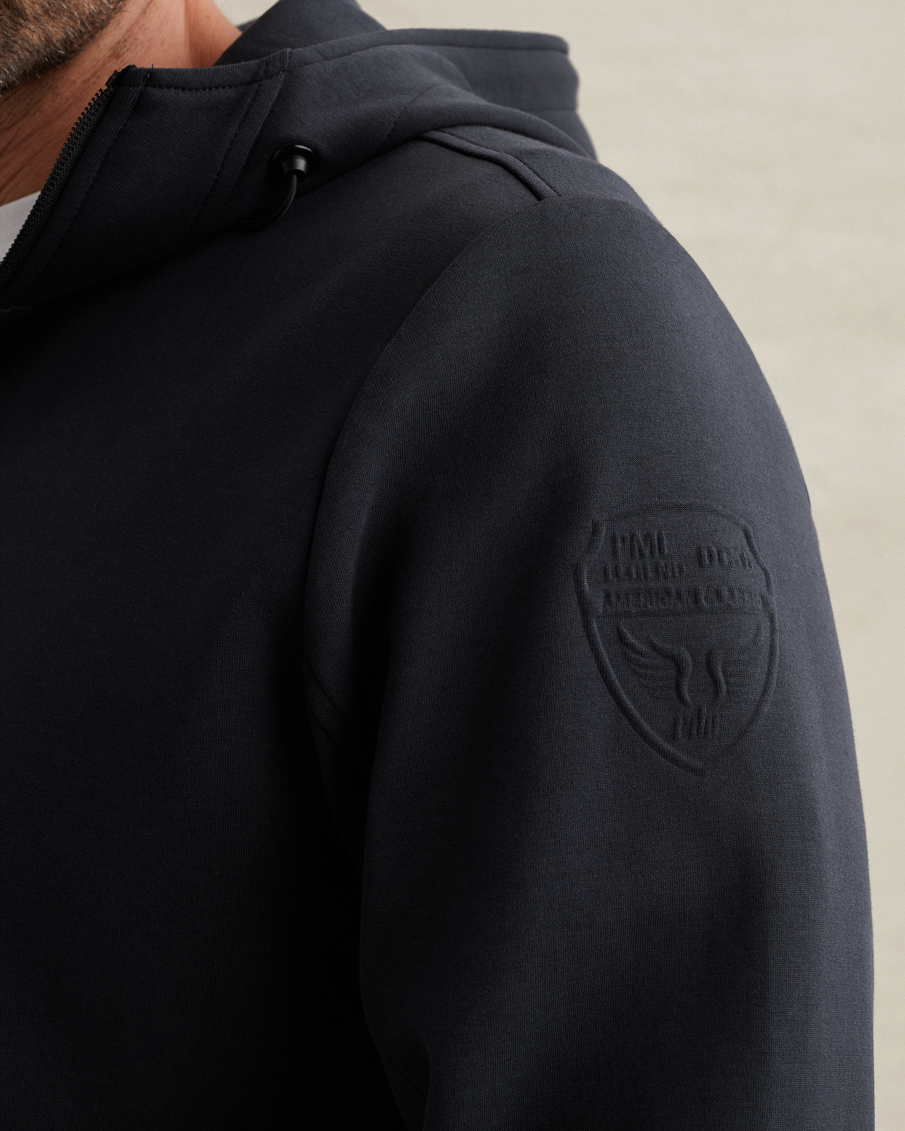 PME Legend Sweat jacket with hood and chest pocketx