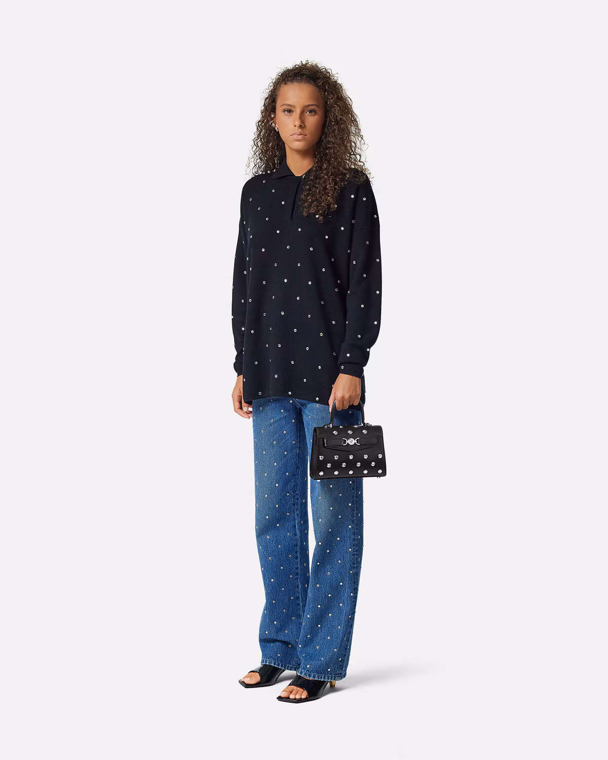 Versace Crystal Medusa '95 Small Handbag