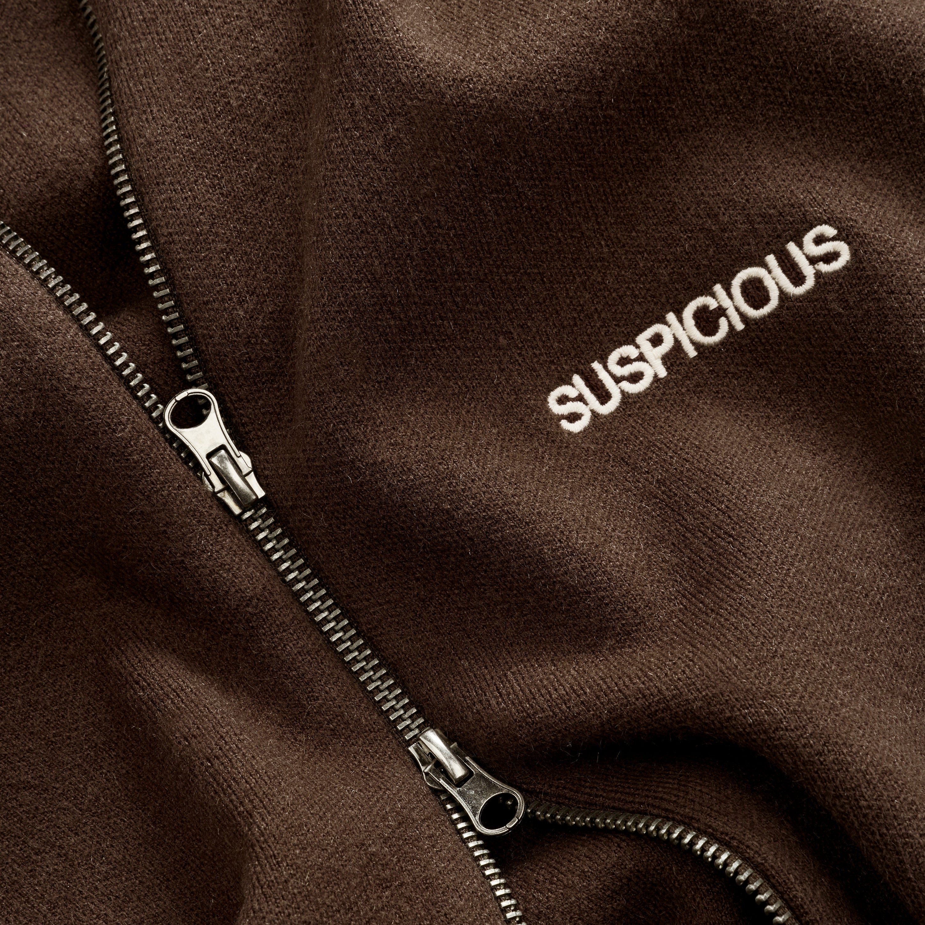Suspicious Antwerp Winter 5 / Essentials Knitted Jacket - Espresso
