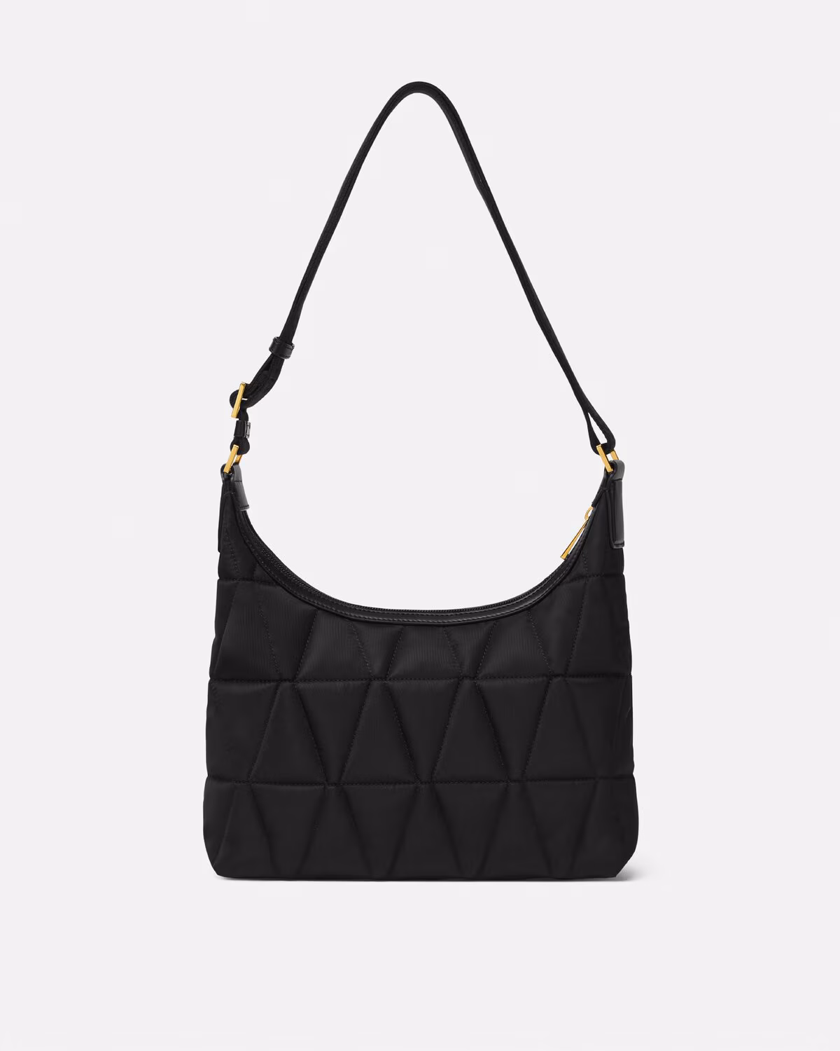 Versace Versace Myth Quilted Hobo Messenger Bag