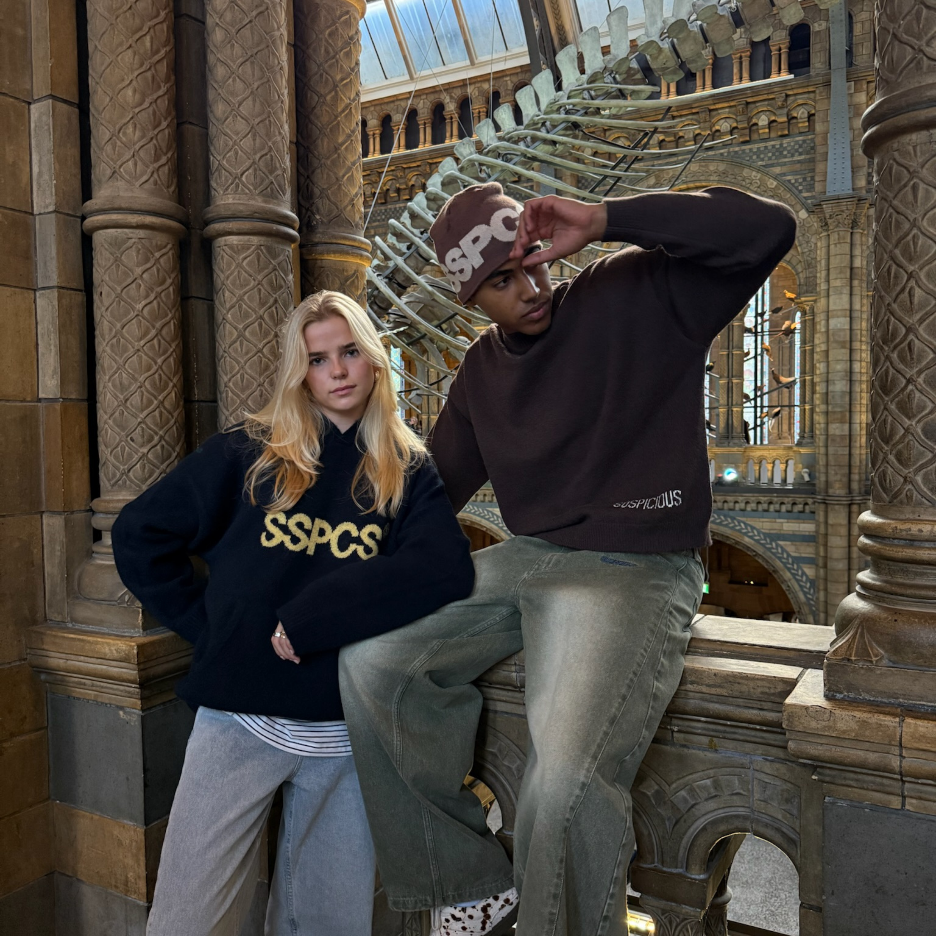 Suspicious Antwerp Winter2 / Core High Neck Knit - Espresso