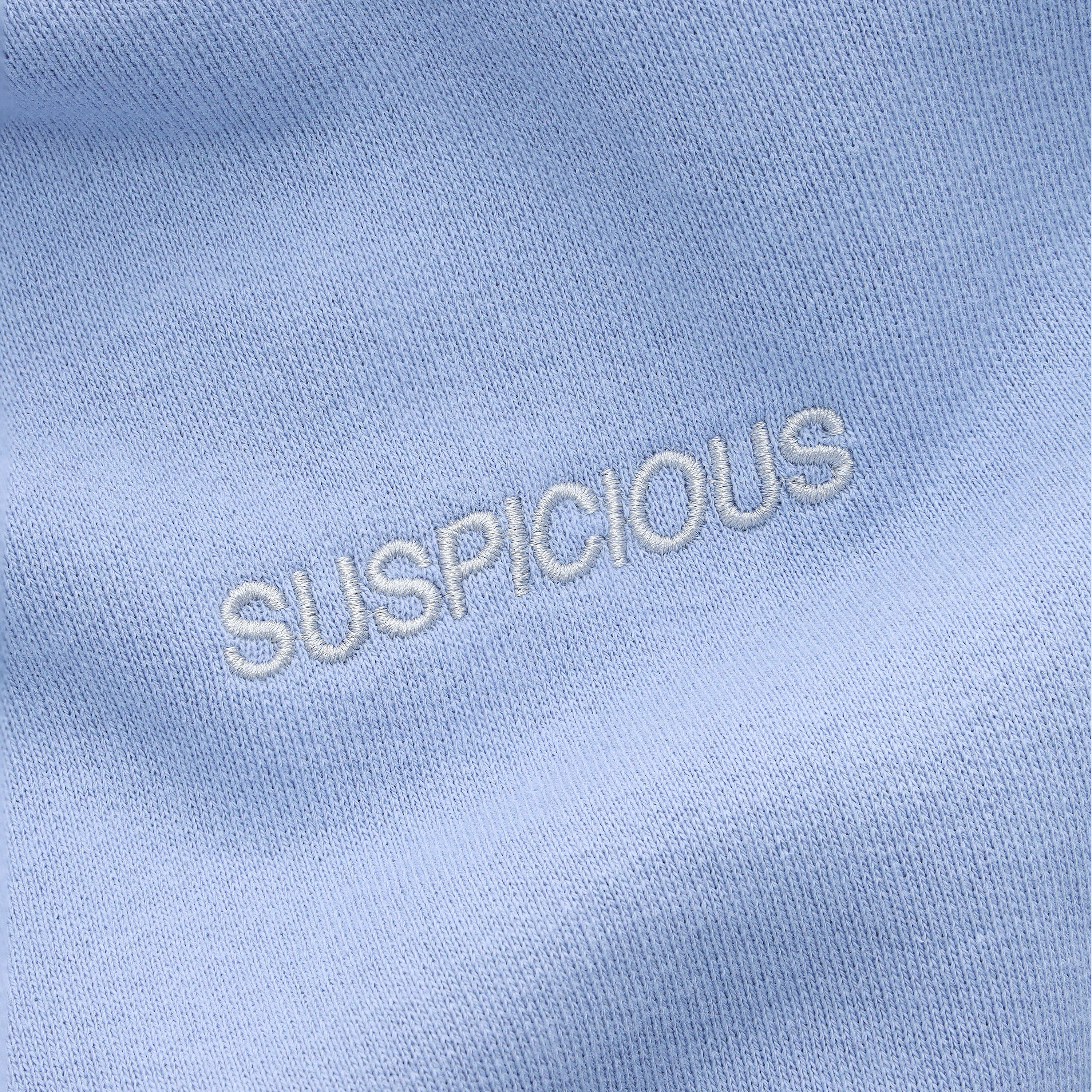 Suspicious Antwerp The Essentials Rugby Polo - Purple Grey