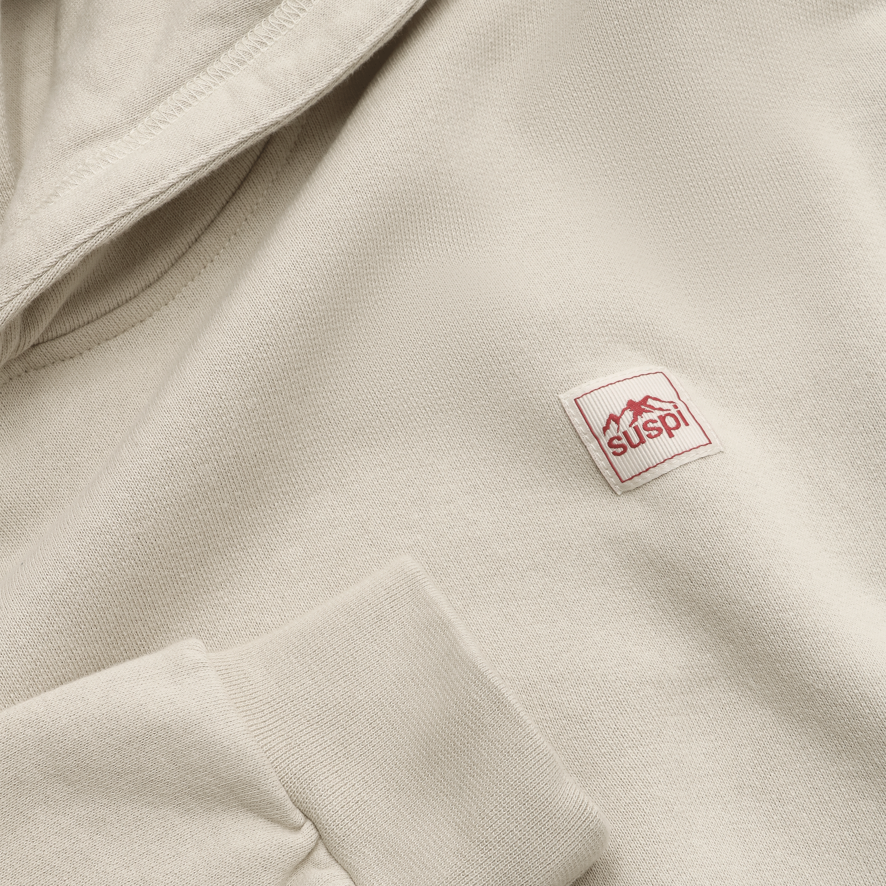 Suspicious Antwerp The Label Hoodie - River Grey
