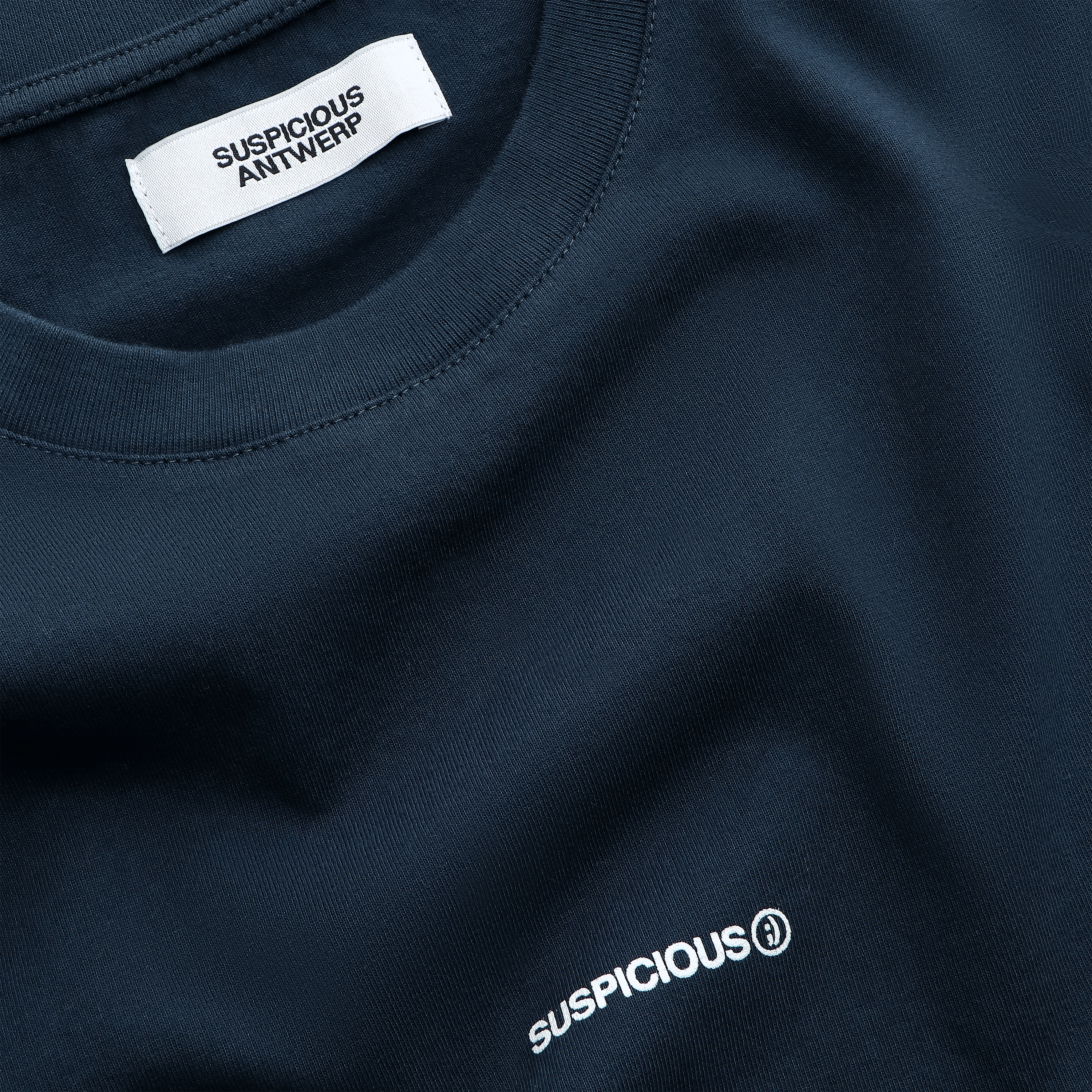 Suspicious Antwerp (SS24) The Studios Tee - Coastal Blue