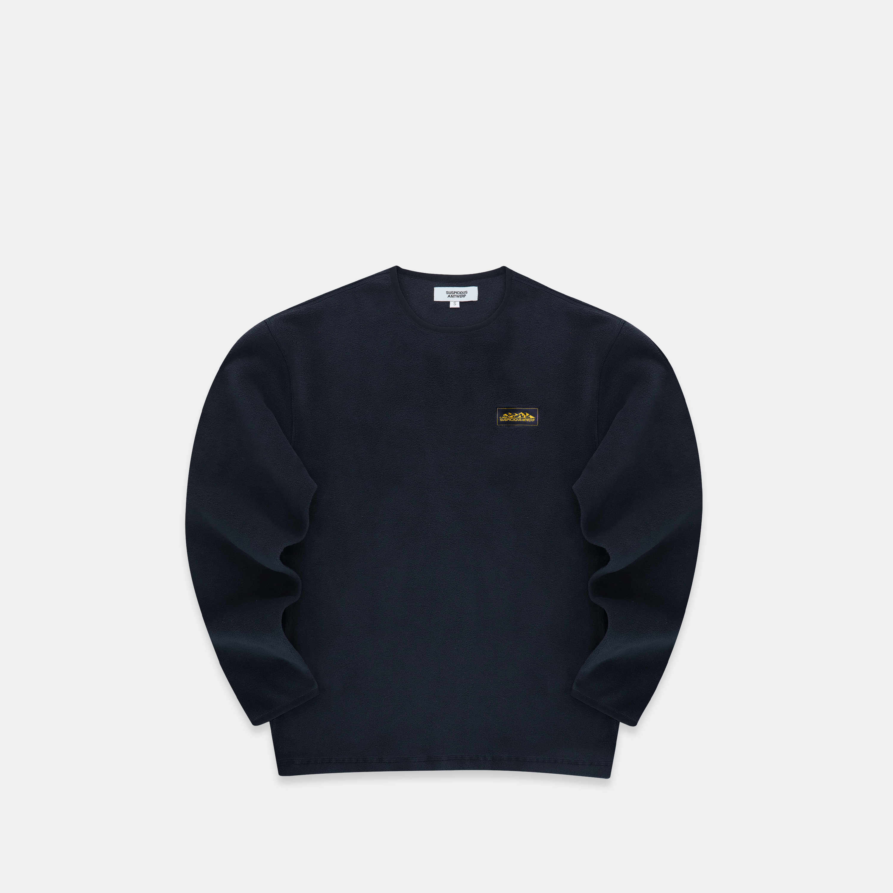 Suspicious Antwerp The Label Polar Crewneck - Navy
