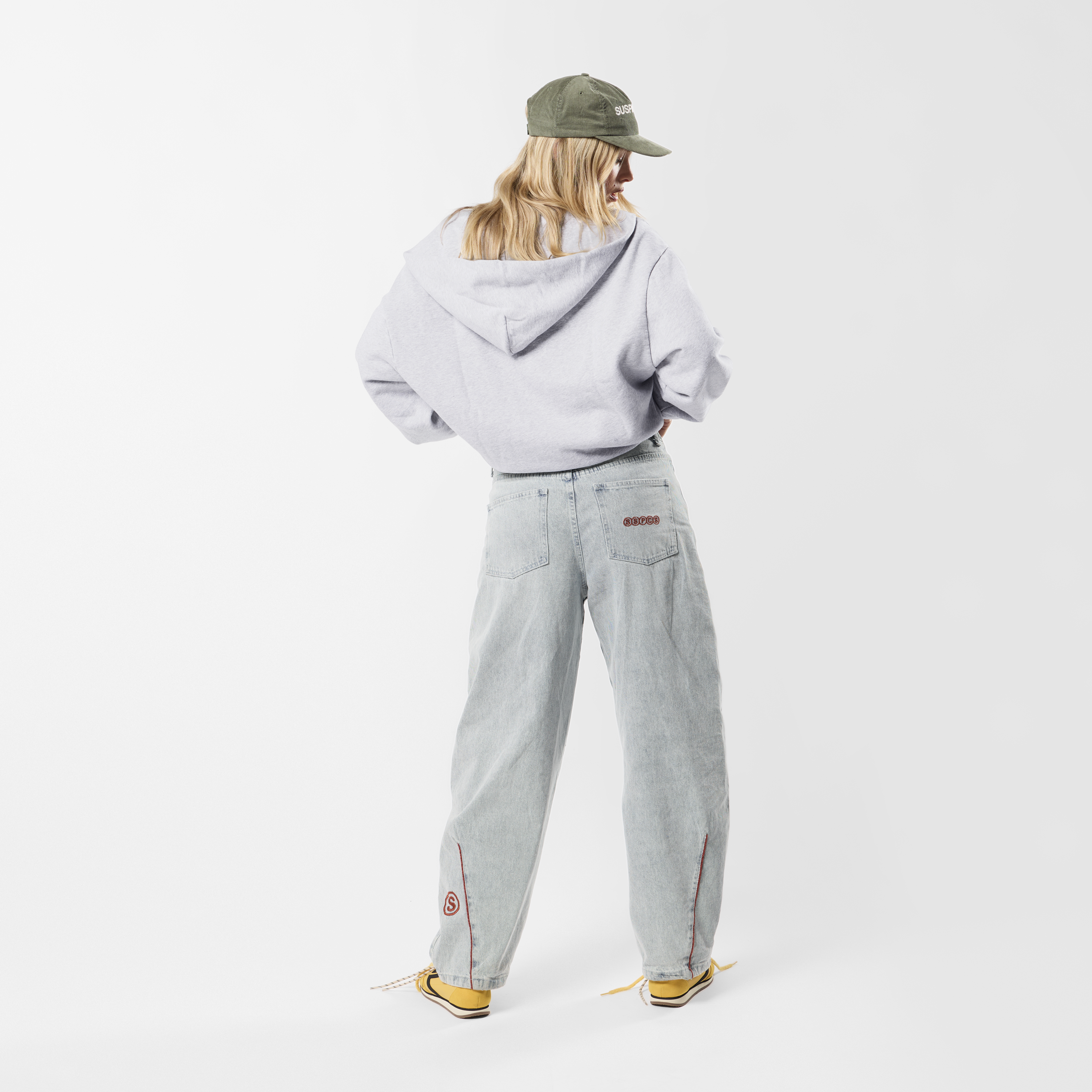 Suspicious Antwerp Fall / Core Zip-Up Hoodie - Neutral Heather