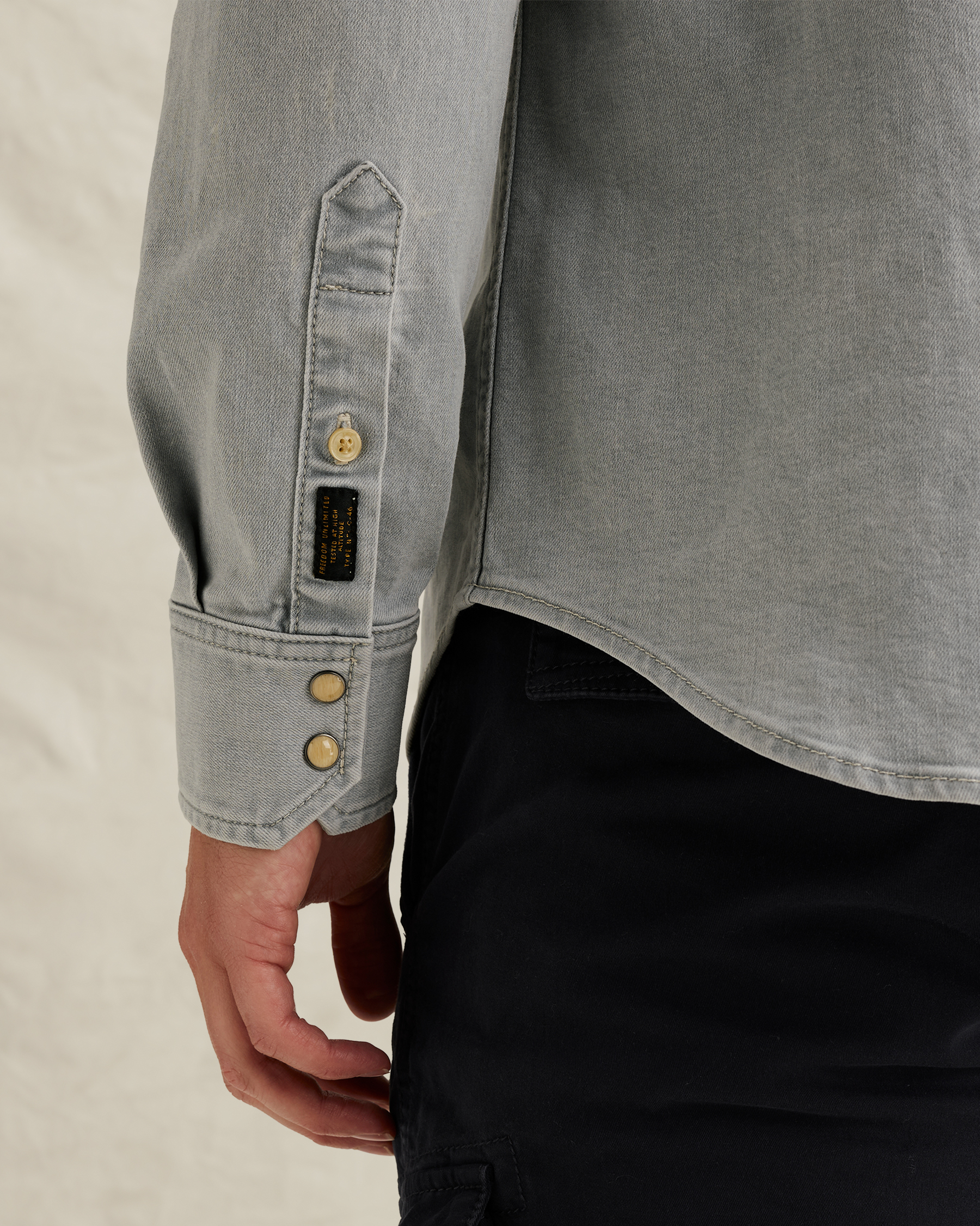 PME Legend Denim shirt with chest pocketsx