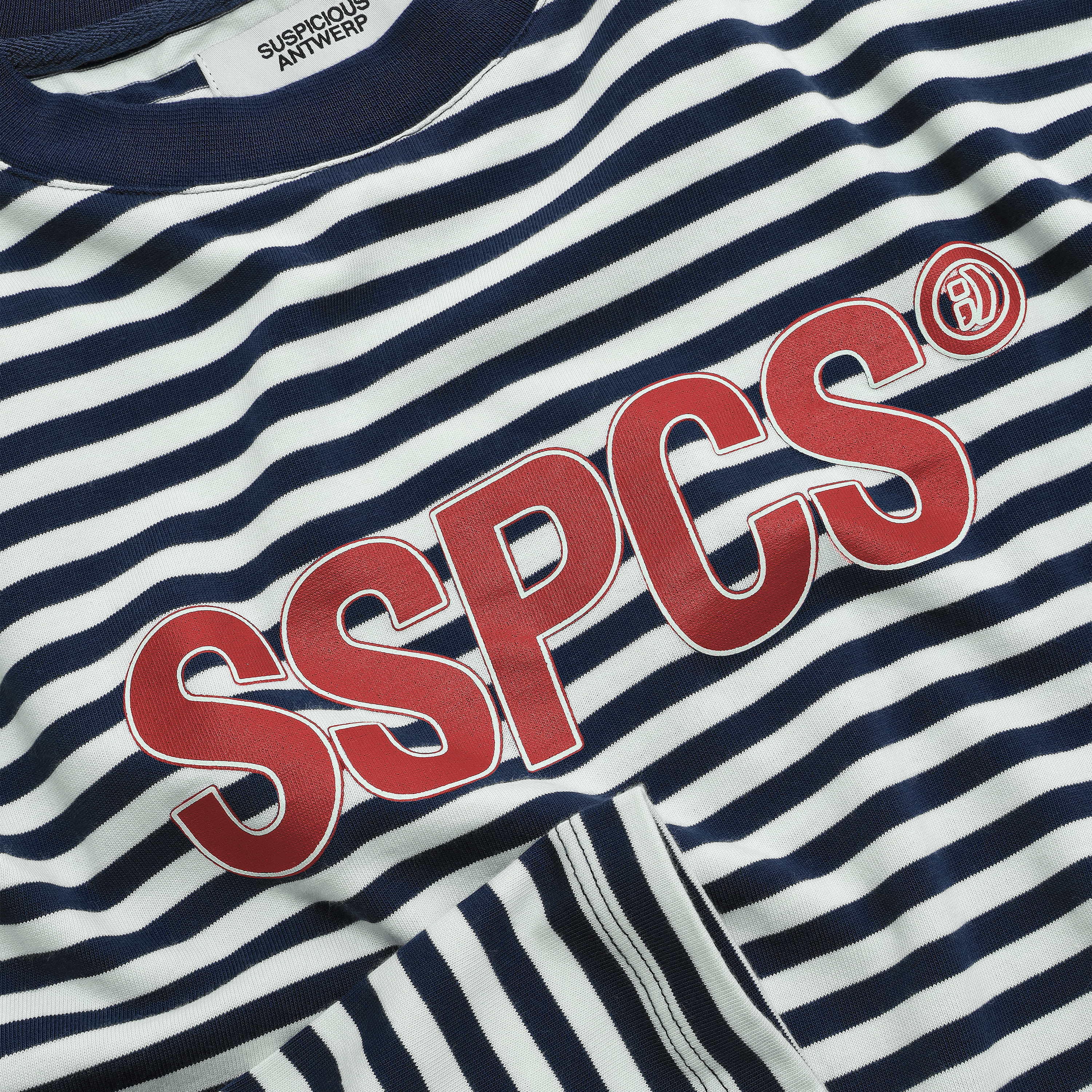 Suspicious Antwerp PL / The SSPCS Striped Longsleeve - Blue Red
