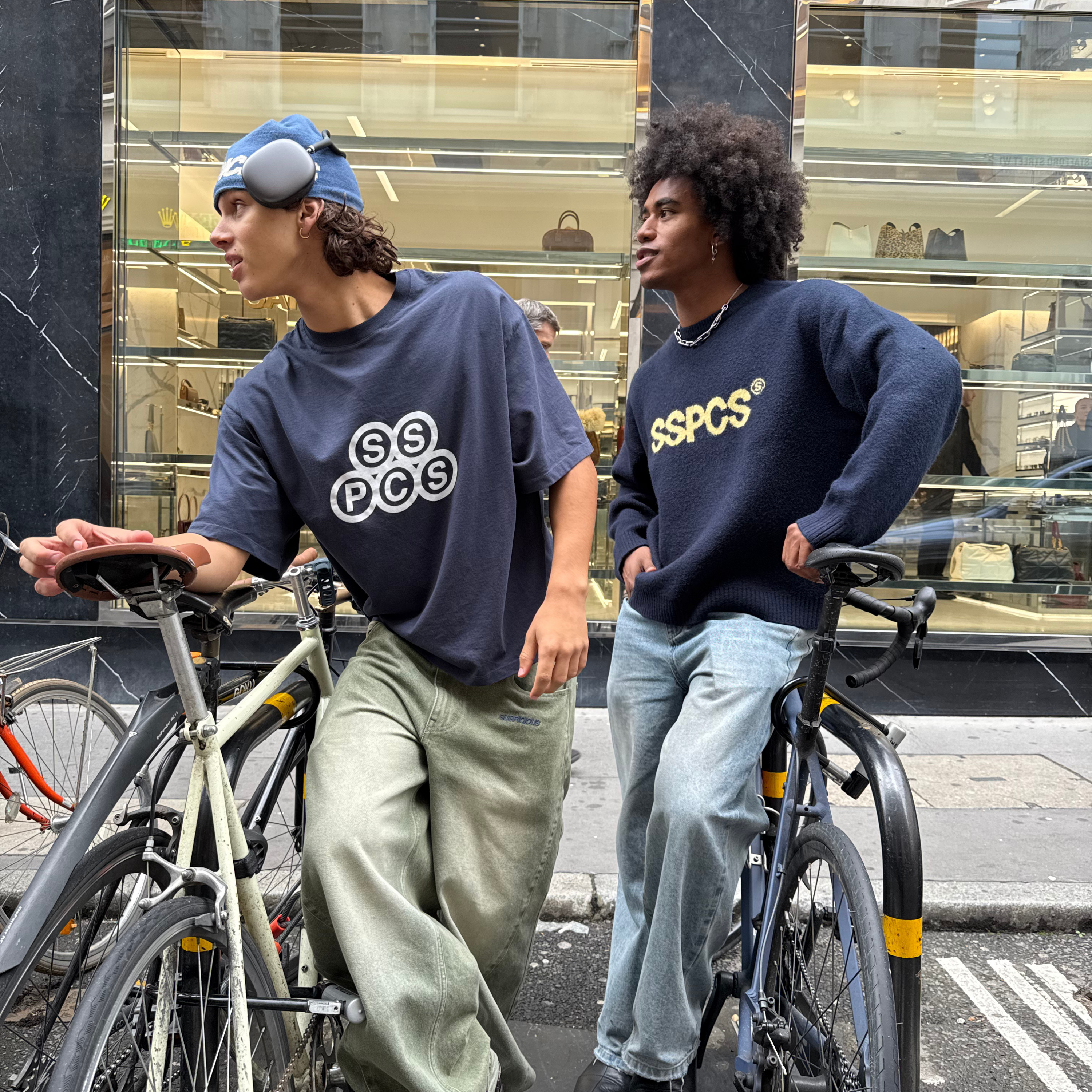 Suspicious Antwerp Winter2 / SSPCS Knitted Sweat - Navy