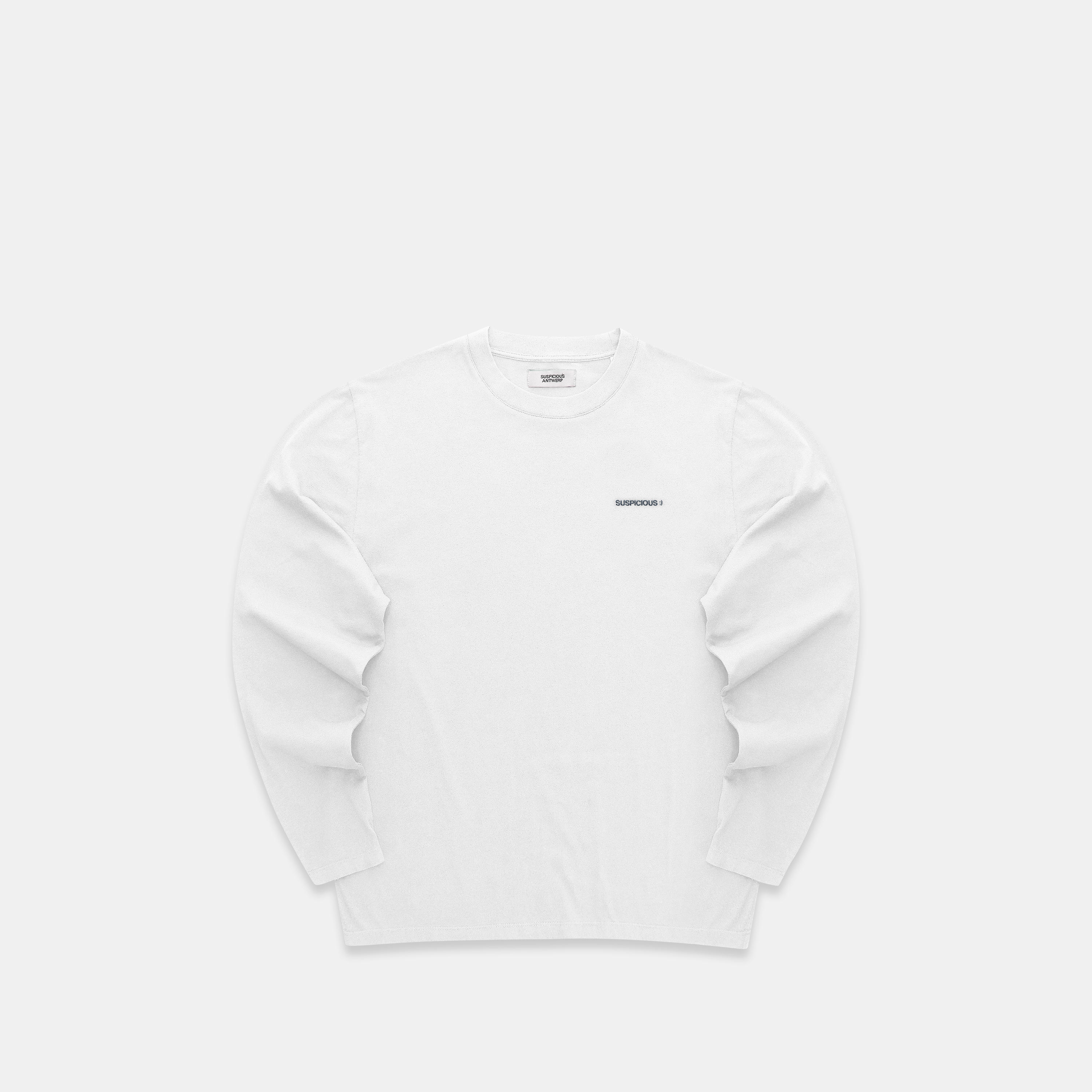 Suspicious Antwerp (SS24) The Smiley Longsleeve - White