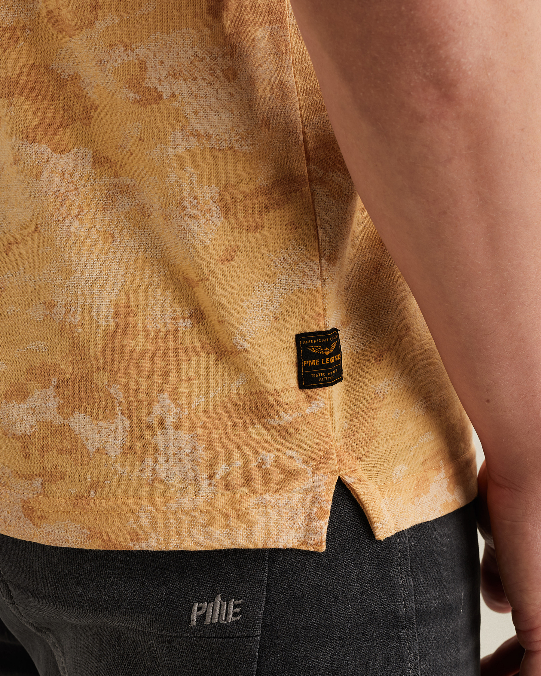 PME Legend Polo shirt in slub jerseyx