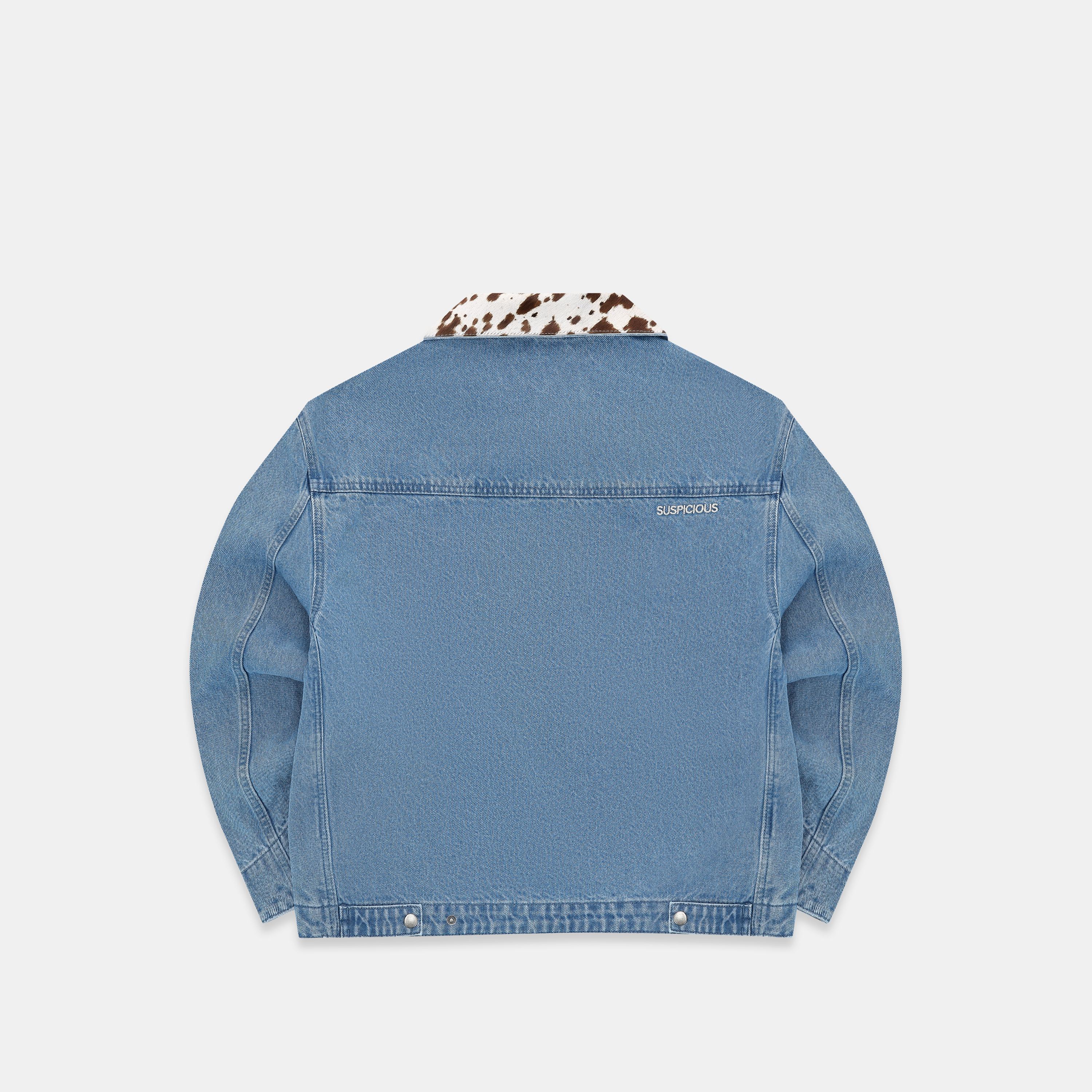 Suspicious Antwerp Bella Denim Zip-Up Jacket - Mediterranean Blue