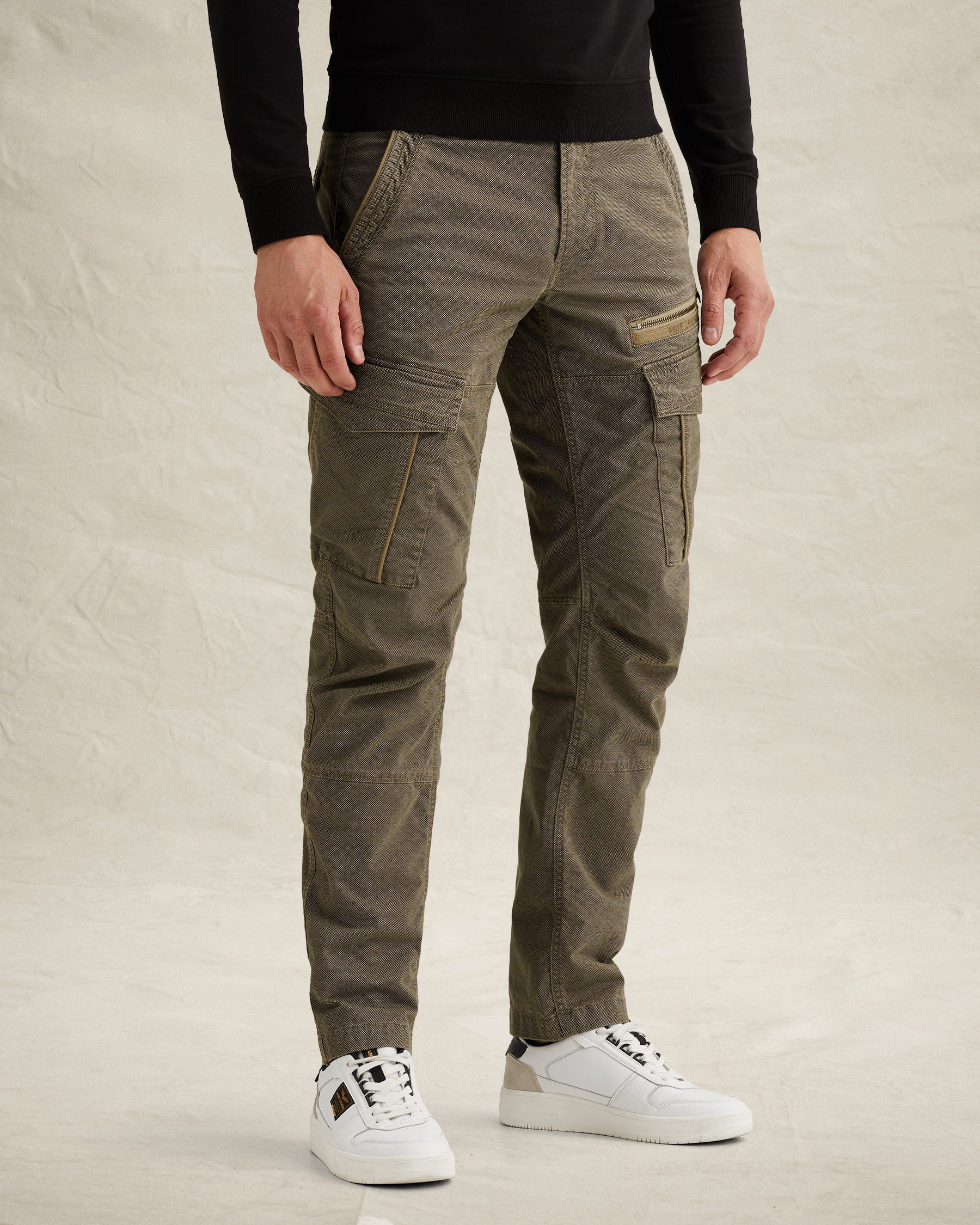 PME Legend Nordrop relaxed fit cargo pants with allover printx