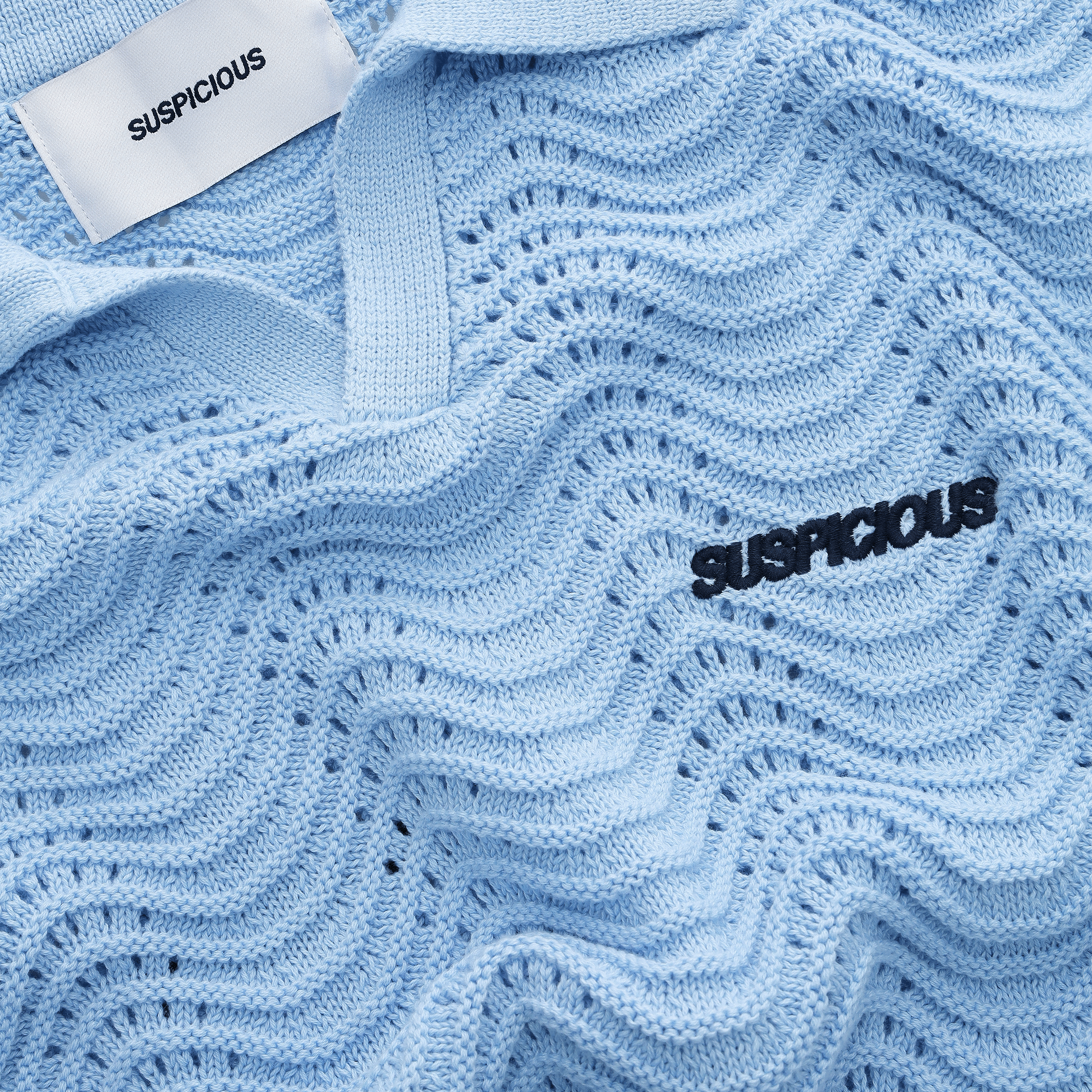 Suspicious Antwerp Spring / Wavy Polo - Celestial Blue