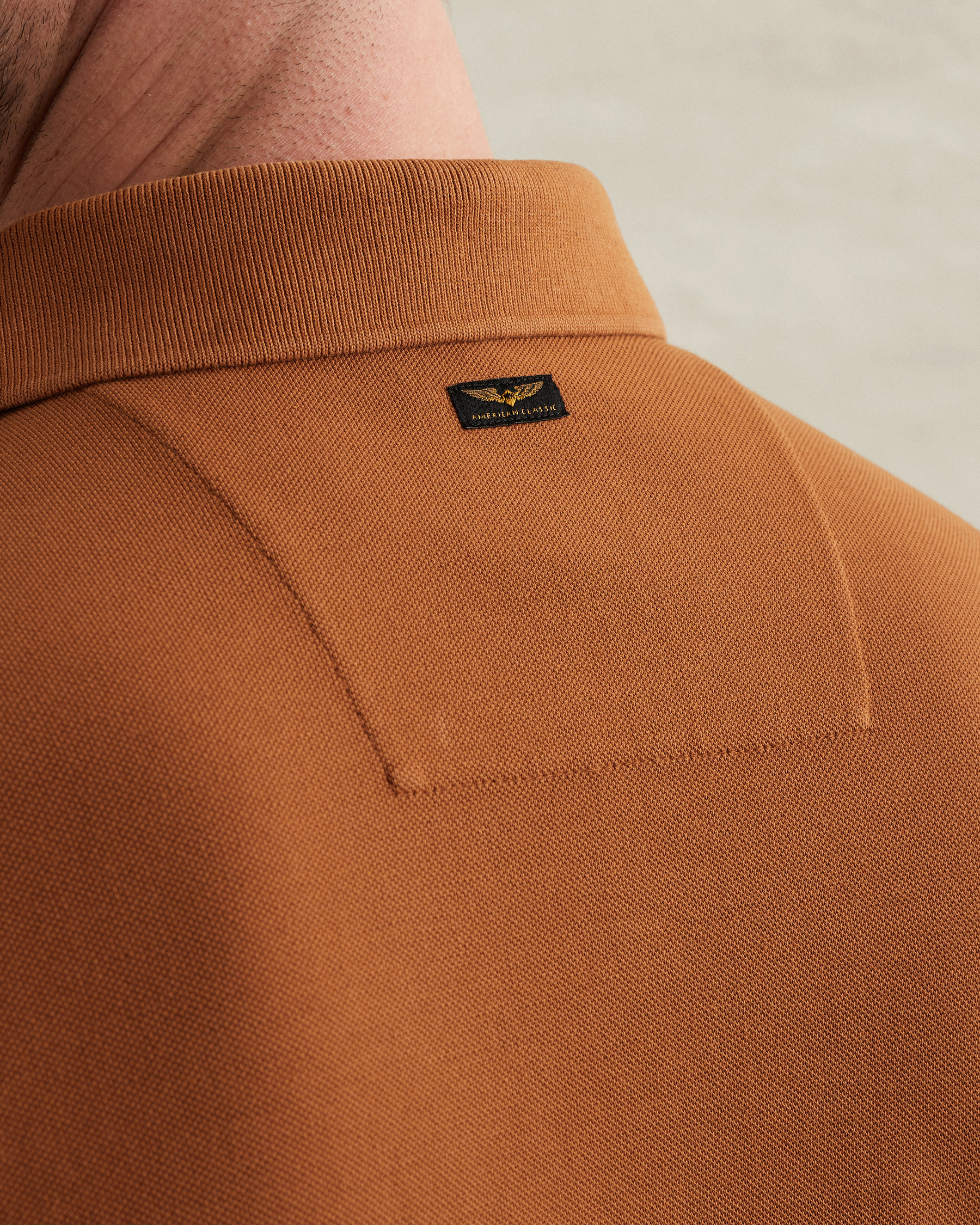 PME Legend Polo shirt with garment-dye washx