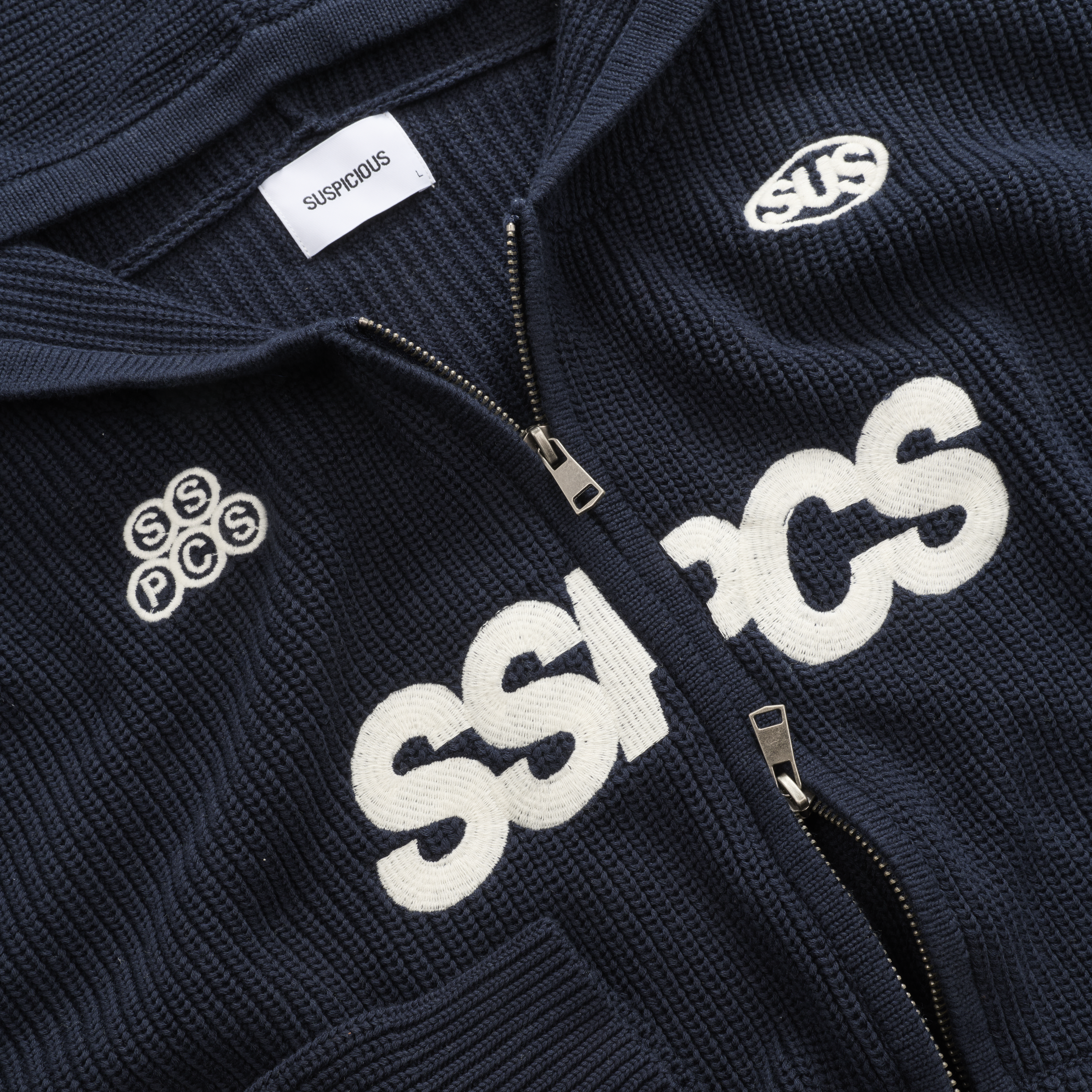 Suspicious Antwerp Fall / SSPCS Club Vintage Zip-Up - Nightfall
