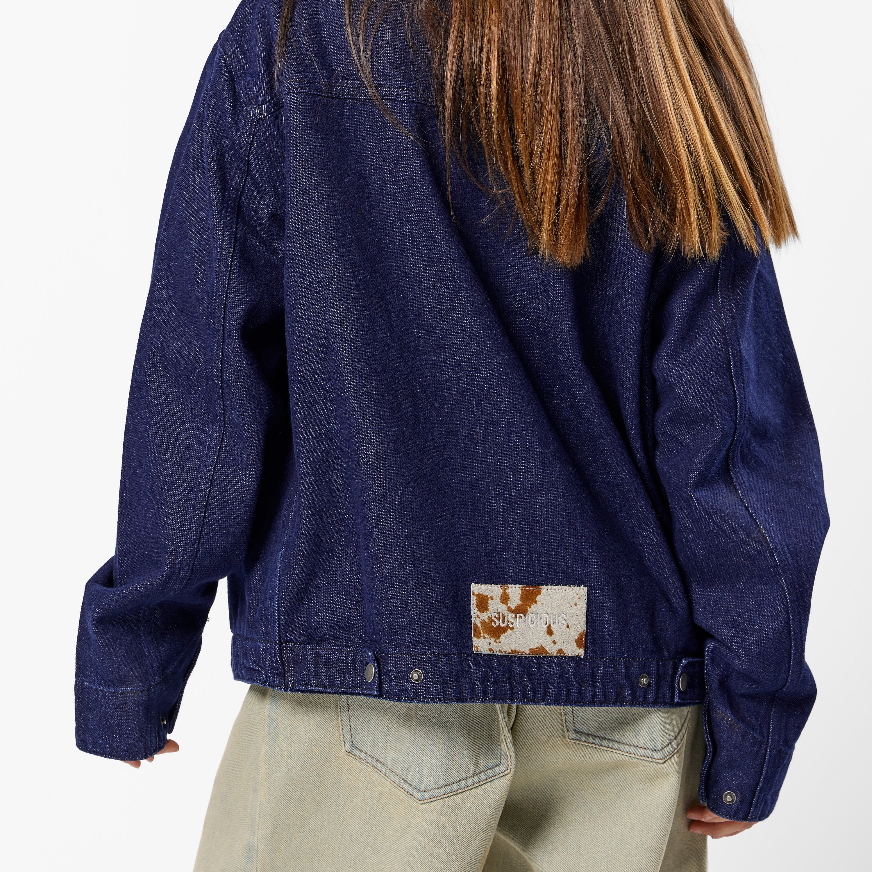 Suspicious Antwerp PL / Lola Denim Zip-Up Jacket - Indigo